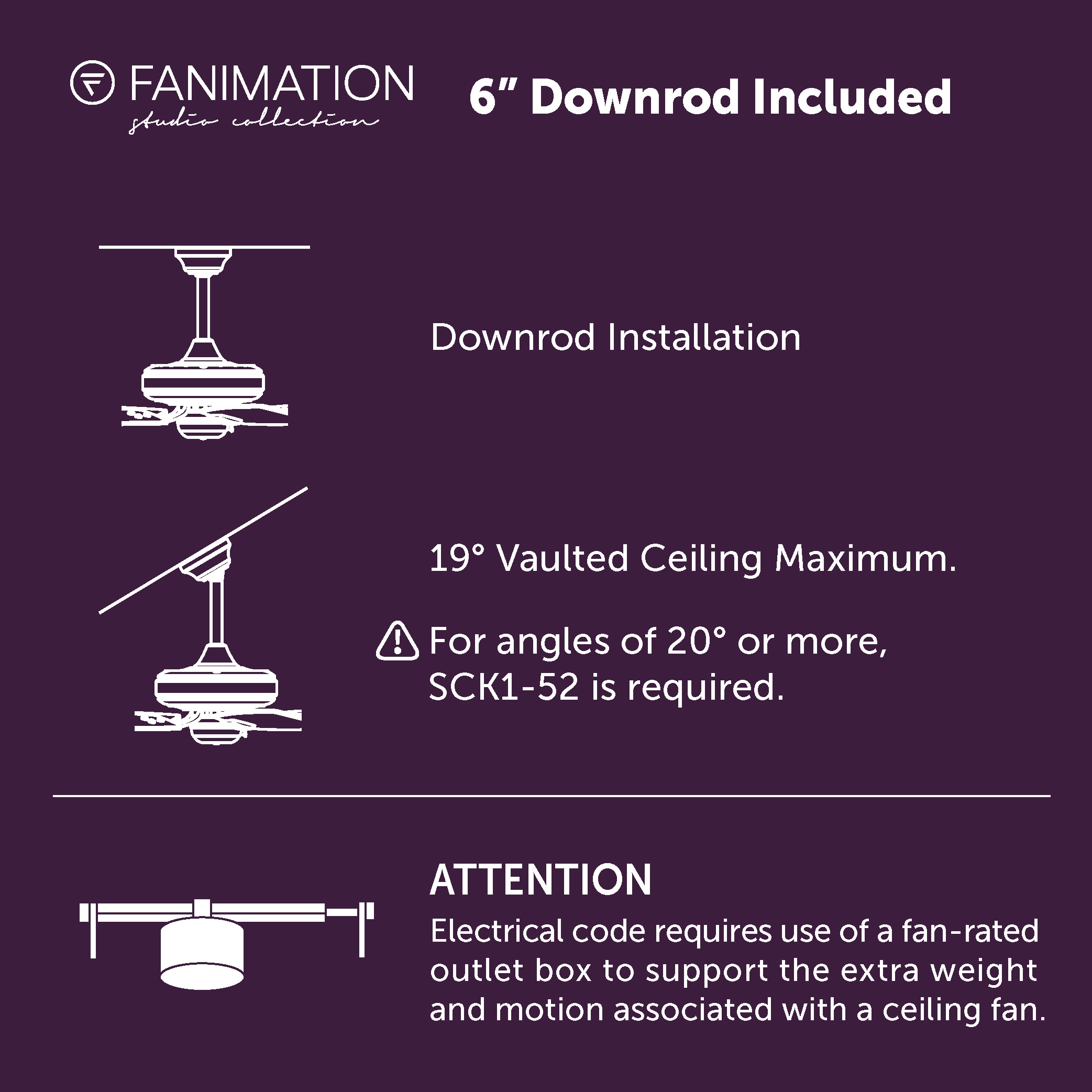 Fanimation Studio Collection Slinger v2 72-in Brushed Nickel Color-changing  Integrated LED Indoor/Outdoor Ceiling Fan with Light and Remote (9-Blade)