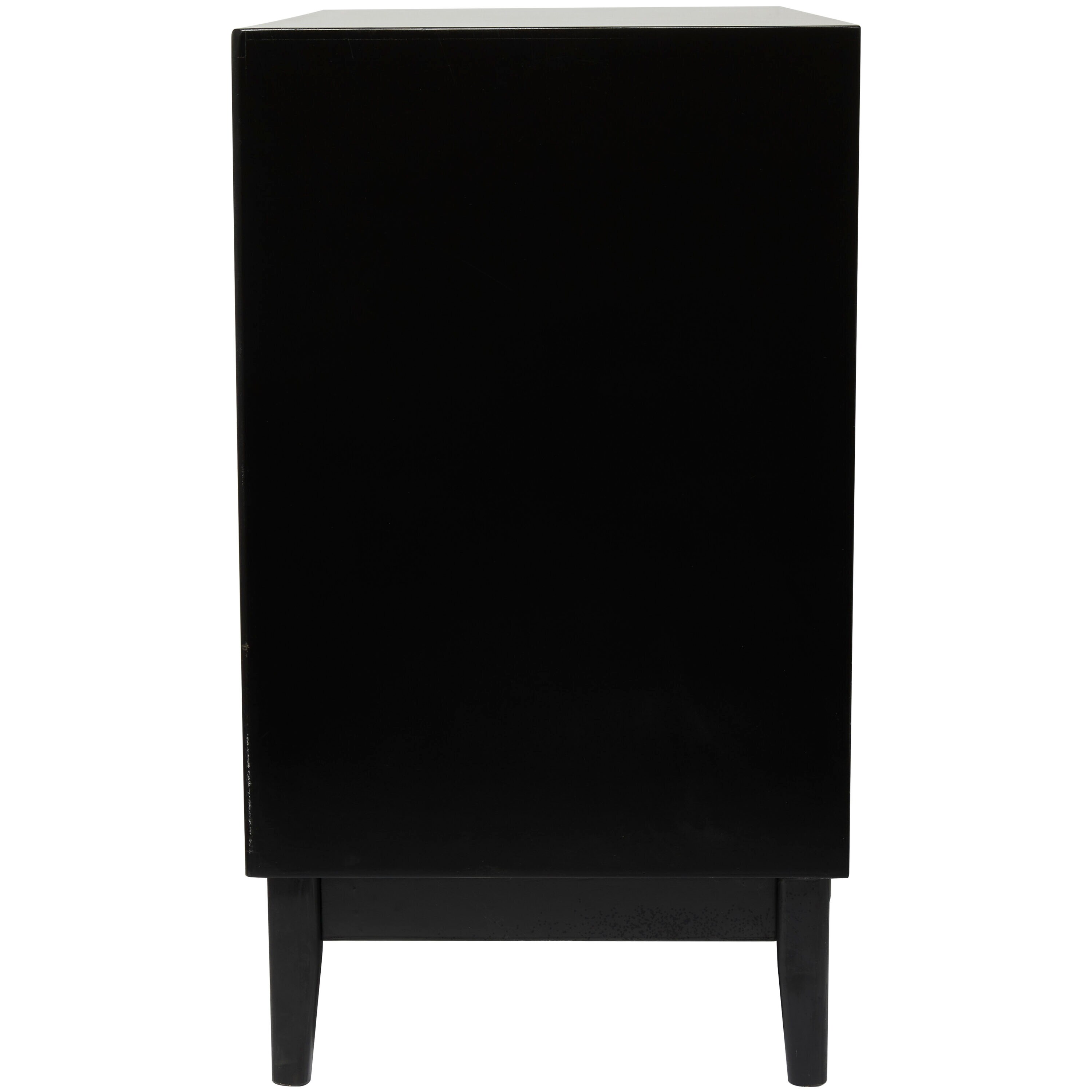 Grayson Lane Black Chest Of Drawers 3-Drawer Accent Chest in the Chests ...