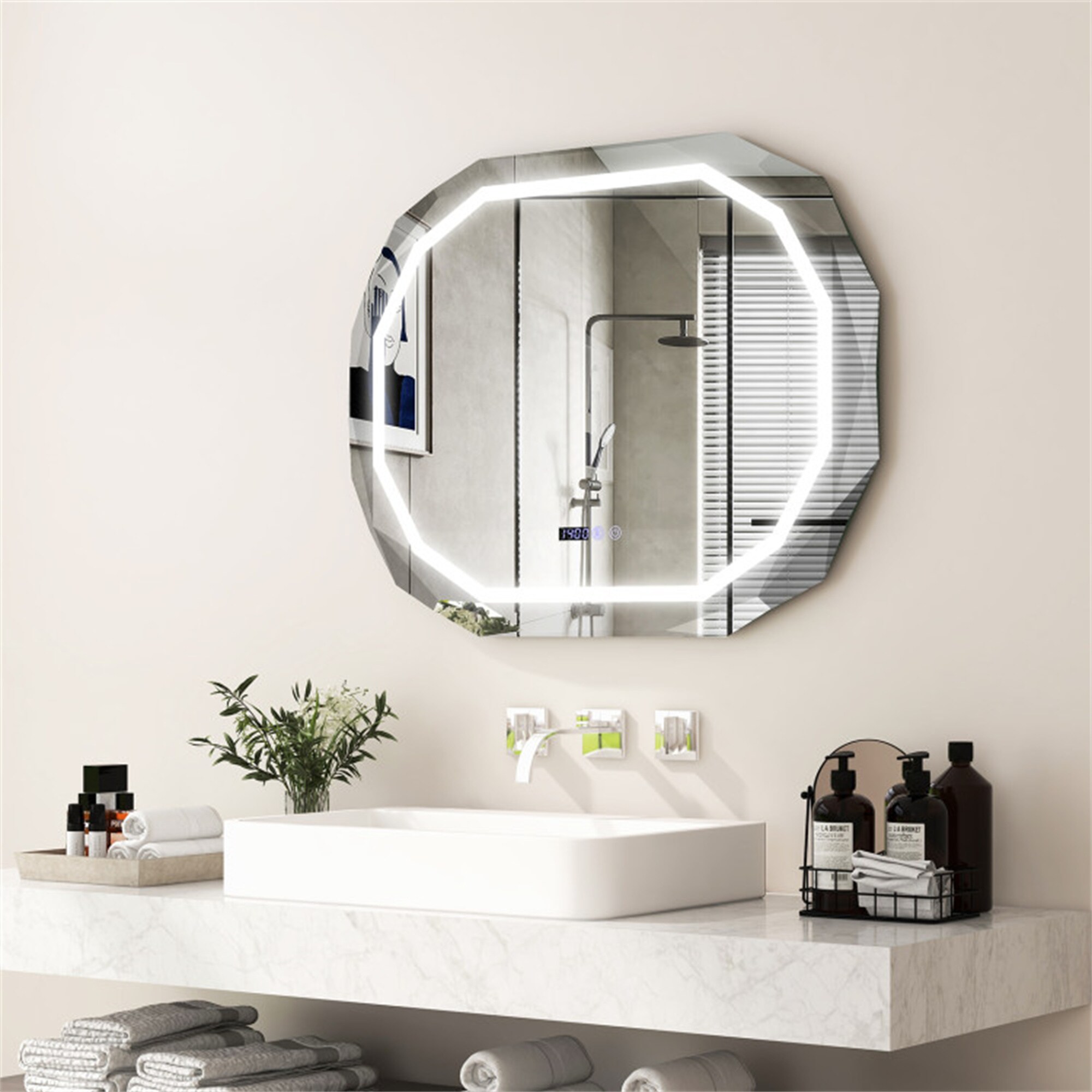 BABOOM BOM-2121005-OR Framed-Bath-Mirrors - View #3