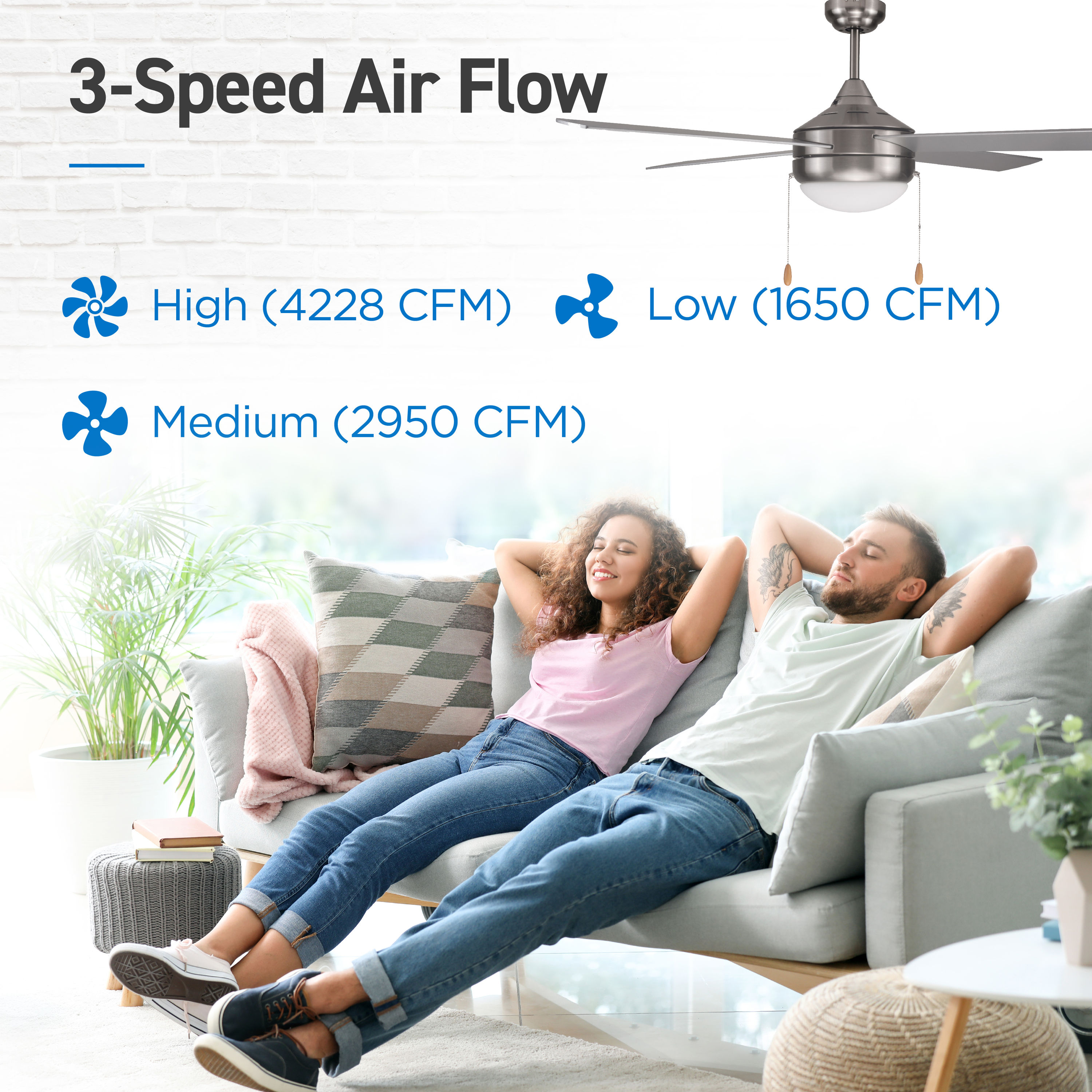 Commercial Cool CCF54P50 Ceiling-Fans - View #5