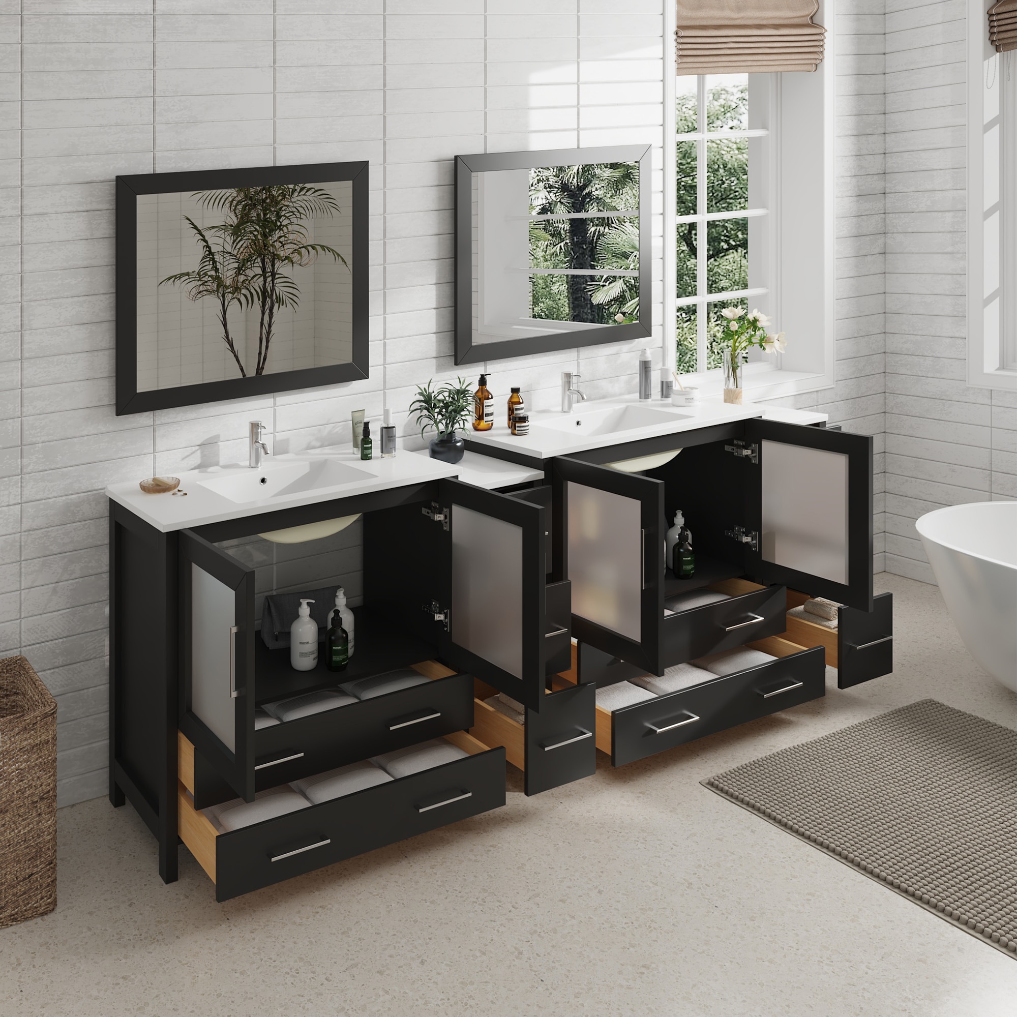 Vanity Art VA3036-96E Bath-Vanity-Combo - View #3