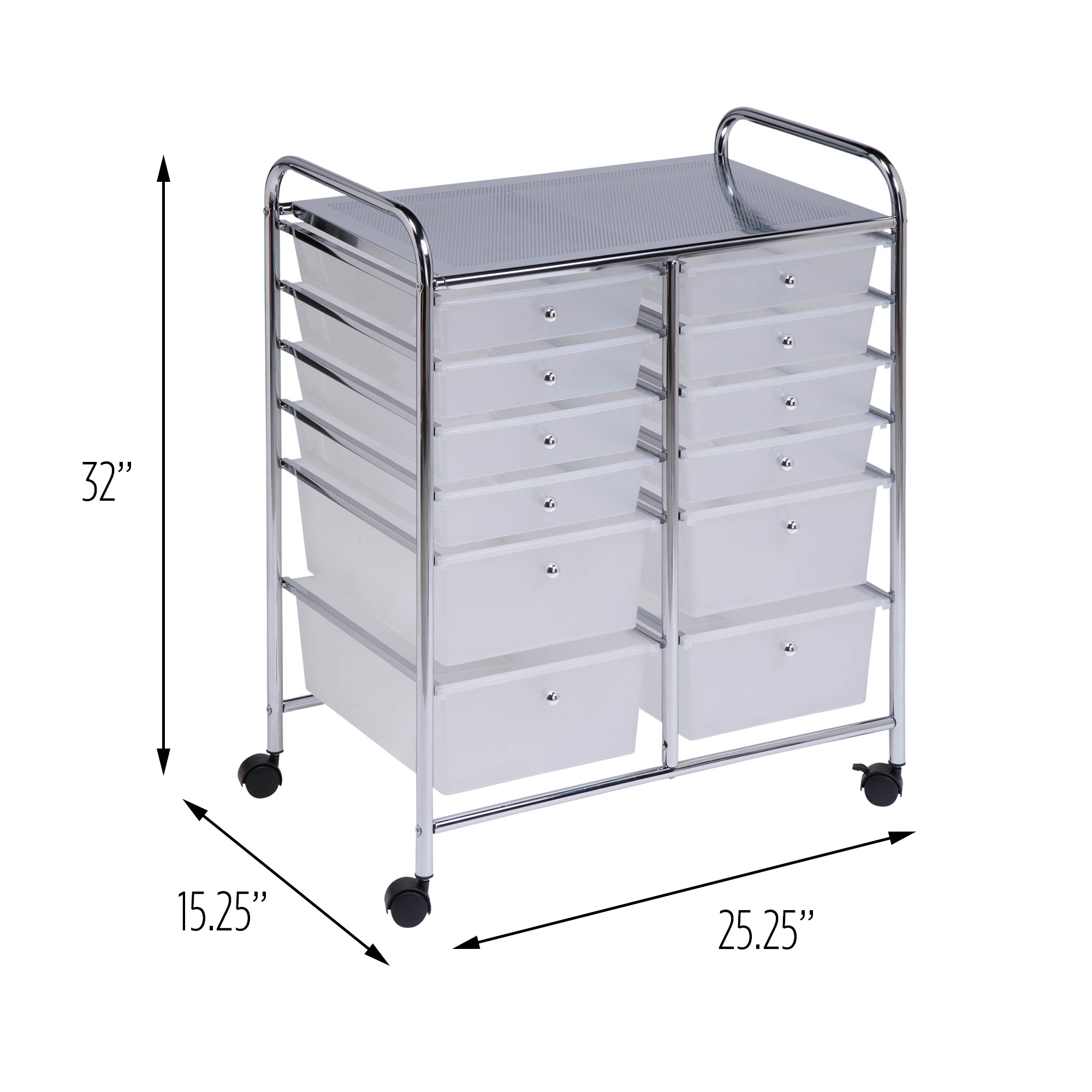 Honey-Can-Do CRT-01683 Utility-Carts - View #3