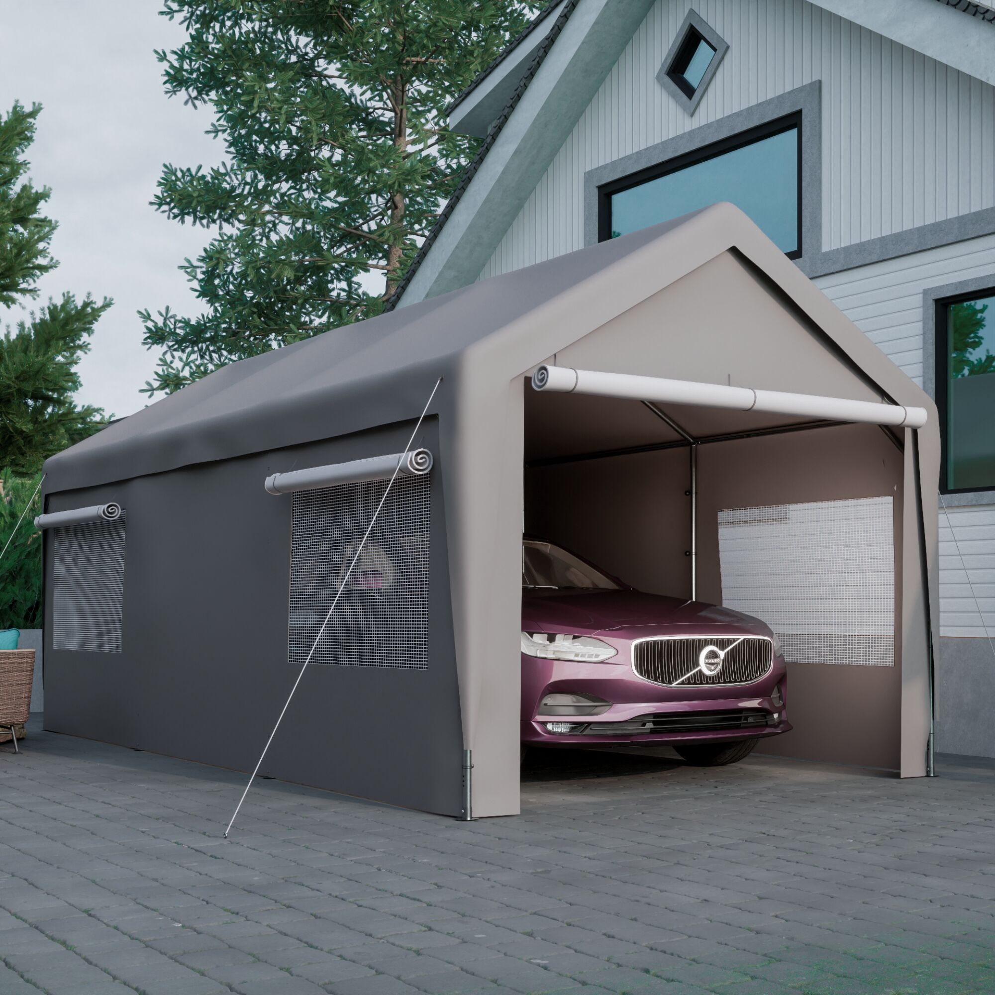 Lycvki CP-13 Carport-Covers - View #5