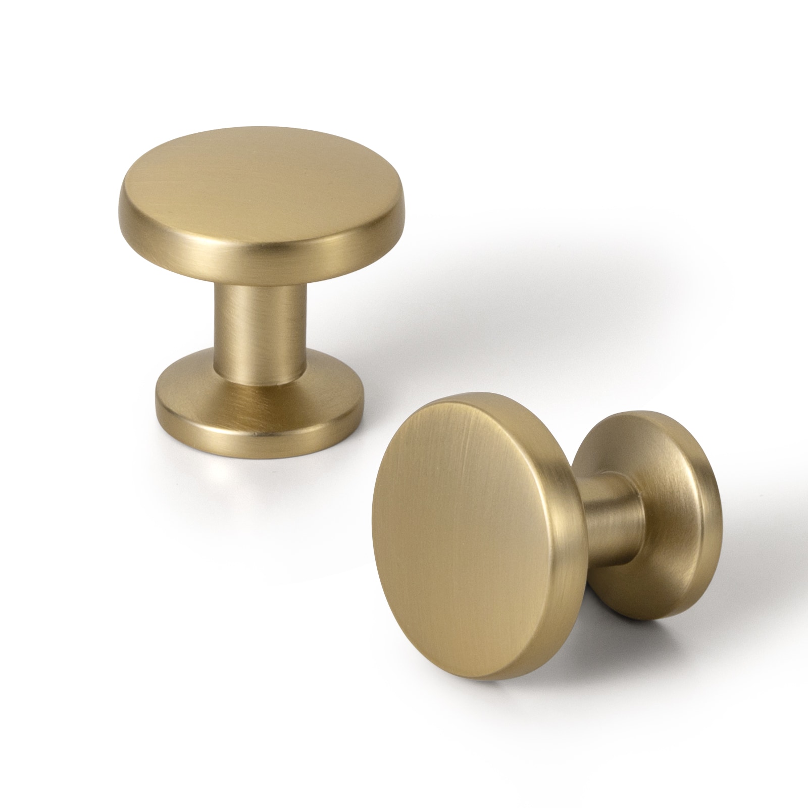 Miaokesen 9359UBR-DK-12 1-3/16-in Champagne Bronze Mushroom Modern Cabinet Knob 12 -Pack