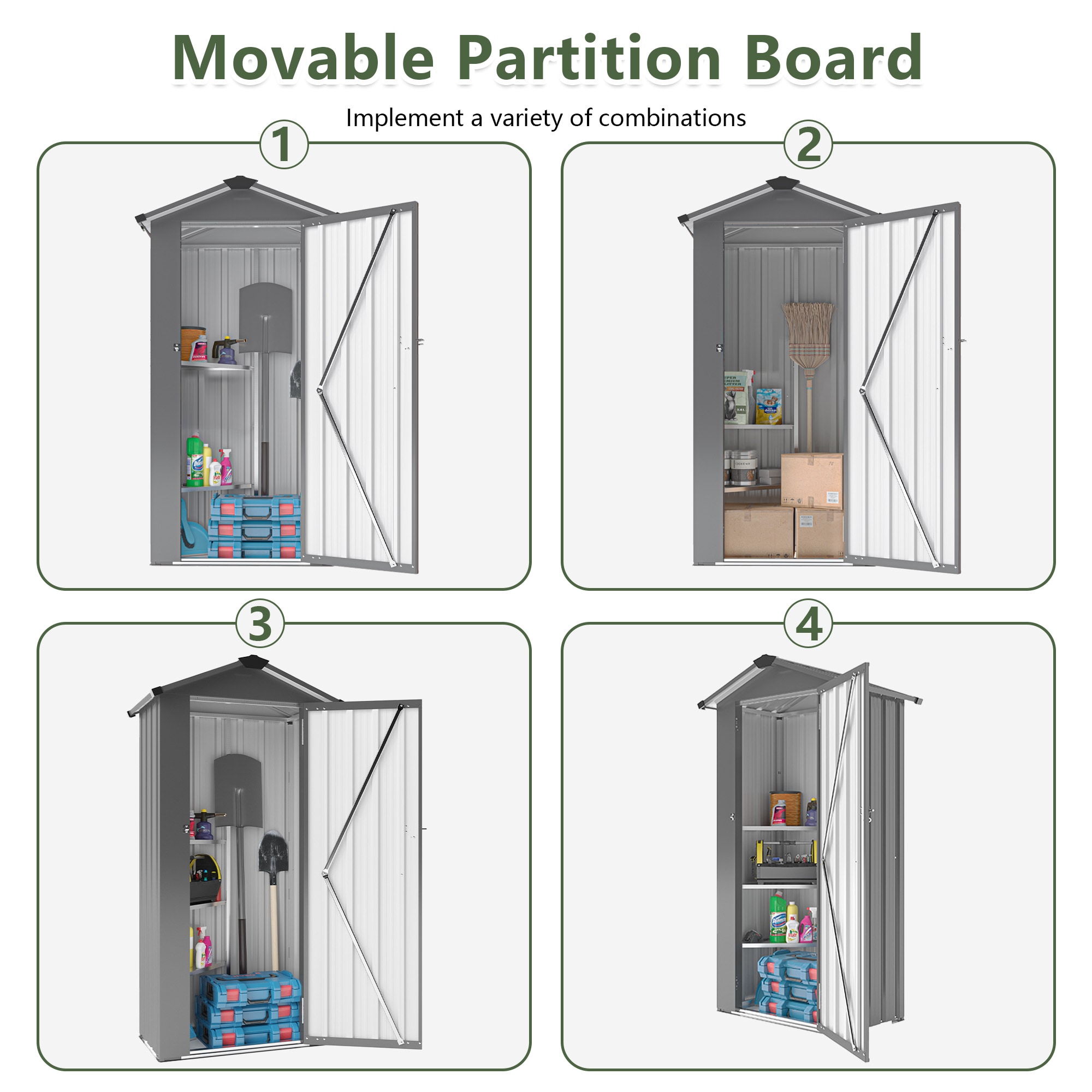 Mondawe MD-W2794-92895 Metal-Storage-Buildings-Sheds - View #6