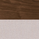 Walnut + Light Beige