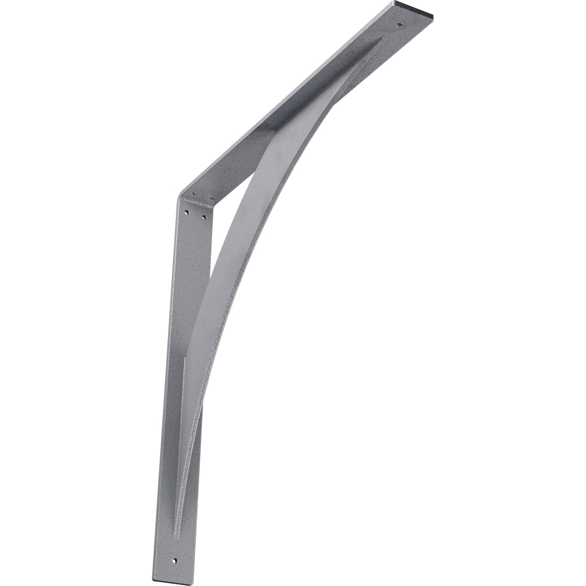 Ekena Millwork BKTM02X20X20LEHLB Legacy 20-in x 2-in x 20-in Blue Steel Countertop support bracket