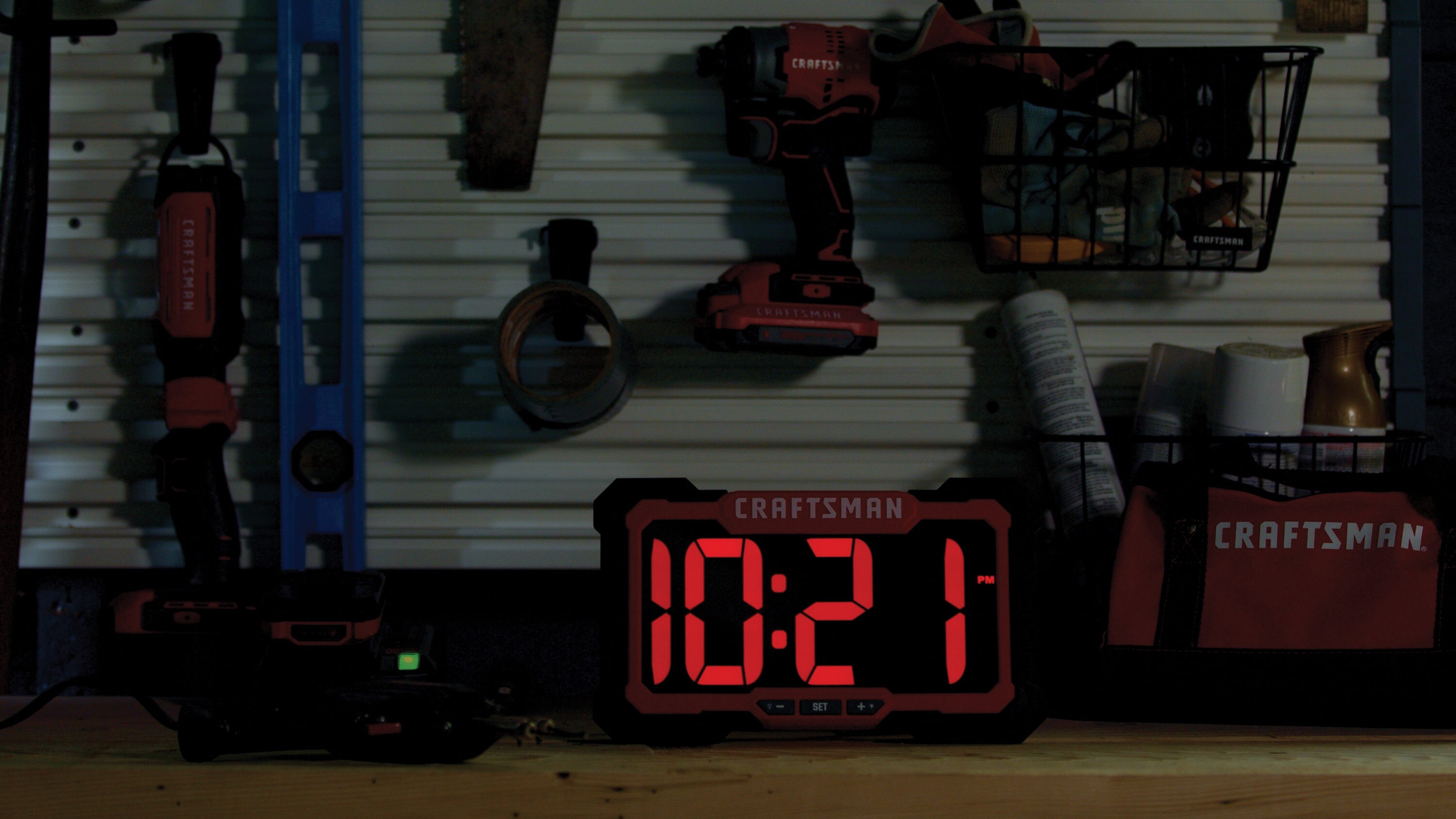 CRAFTSMAN CMXWDCR75095M Indoor-Outdoor-Clocks - View #7