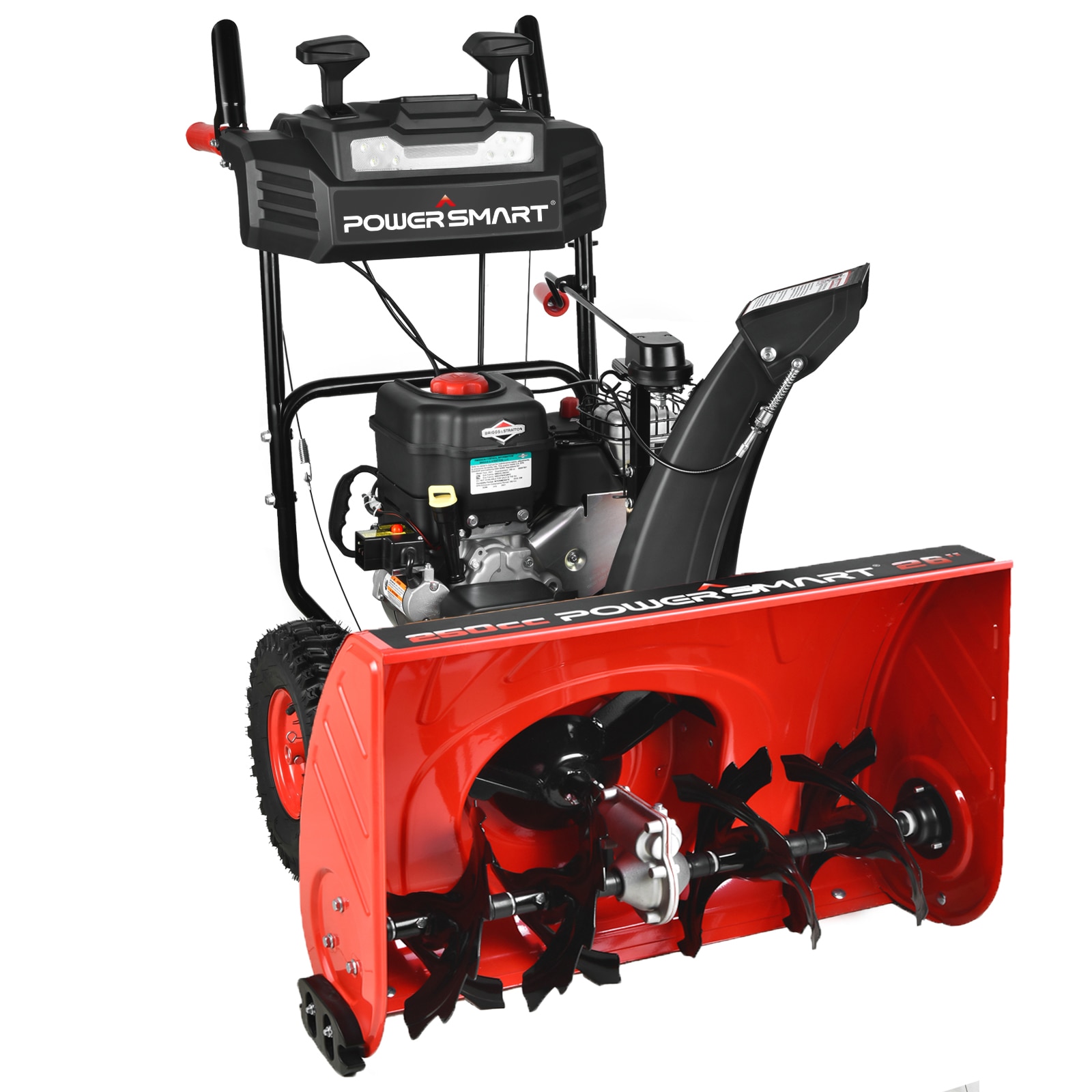 PowerSmart 26-in Two-stage Self-propelled Gas Snow Blower PSS2260BS at ...