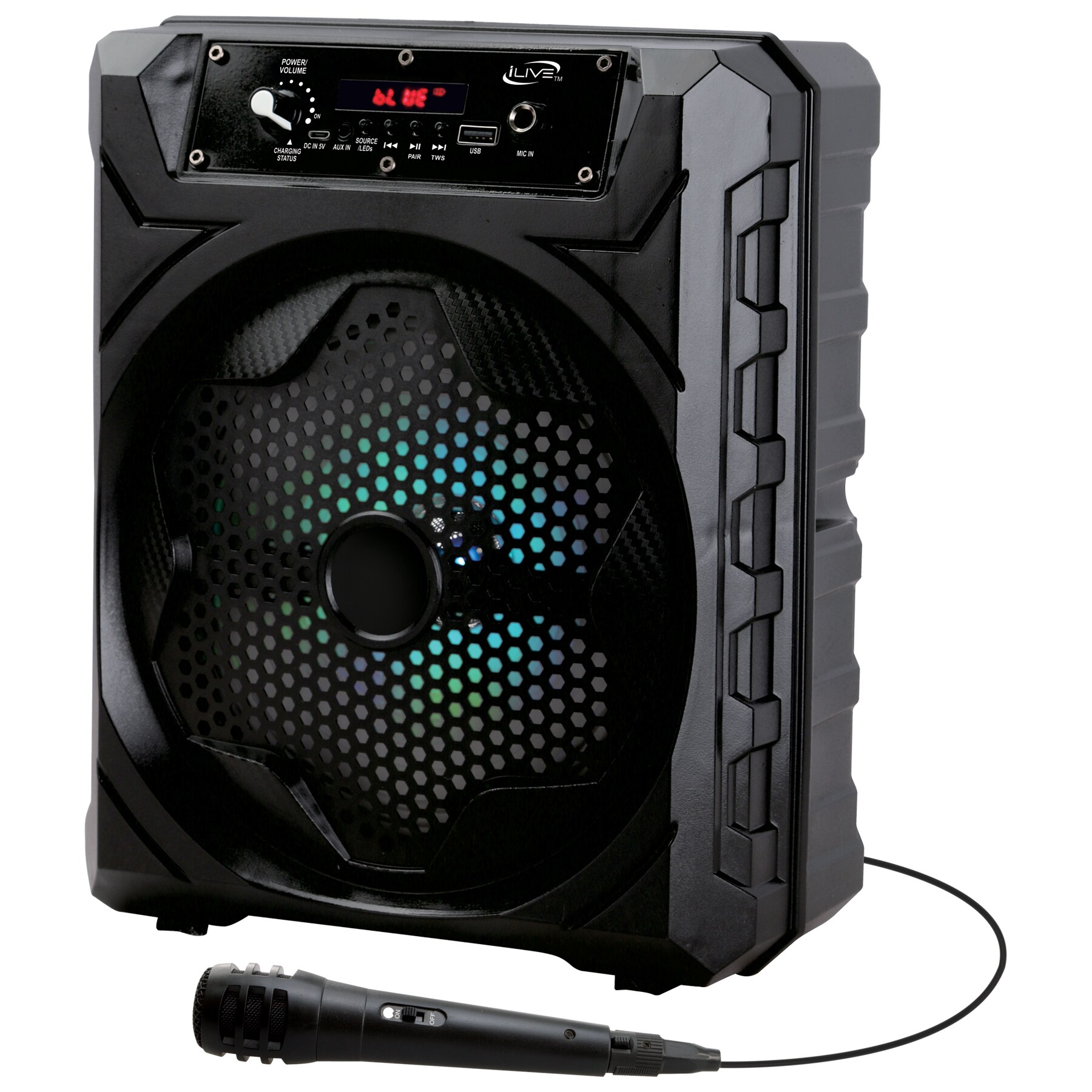 iLive ISB200B Portable-Speakers - View #2
