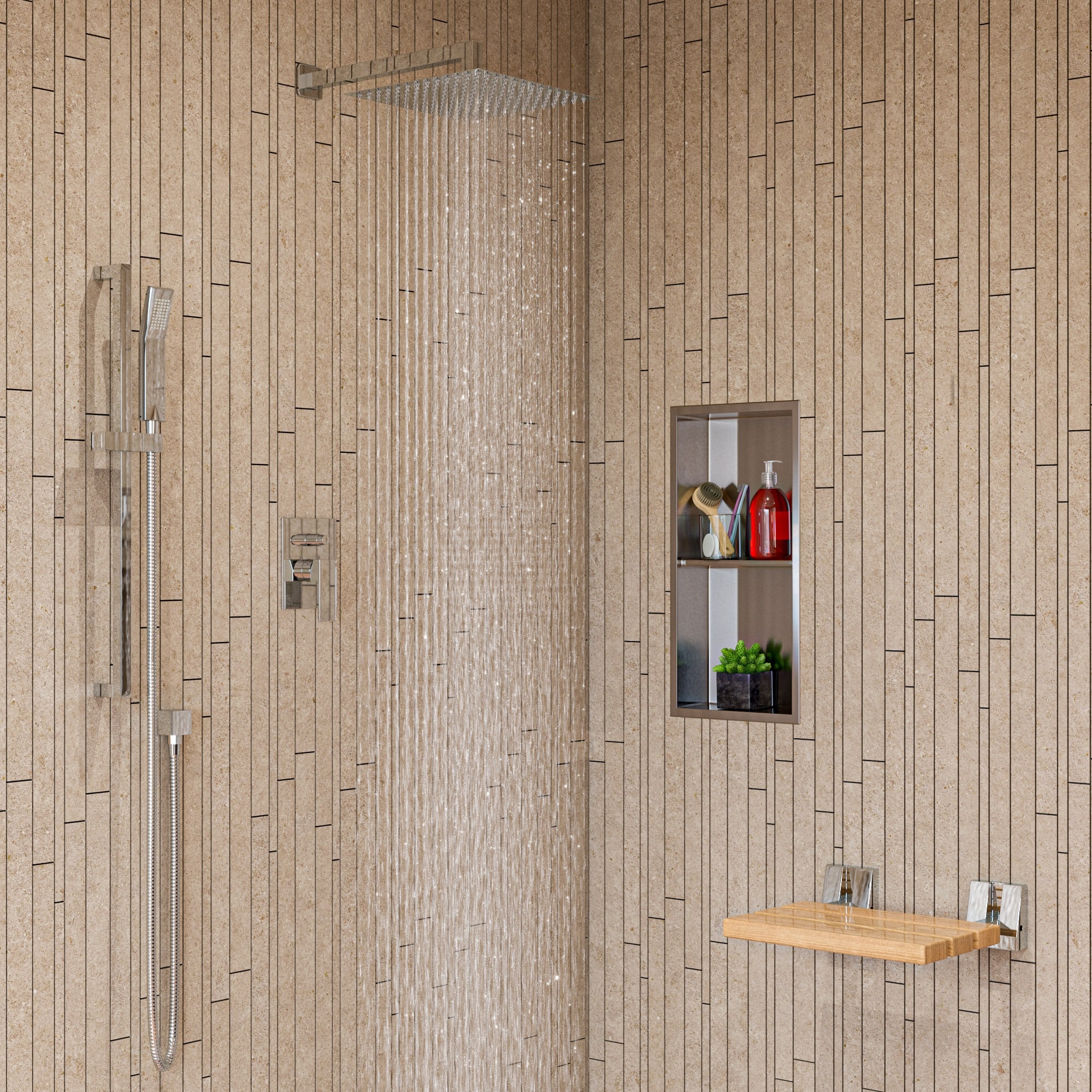 ALFI RAIN12S-PSS Fixed-Showerhead - View #2