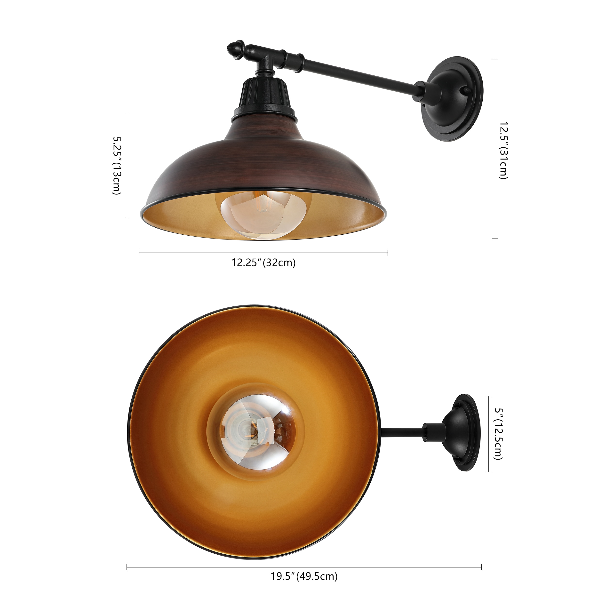 JONATHAN  Y JYL7615G Outdoor-Wall-Lighting - View #4