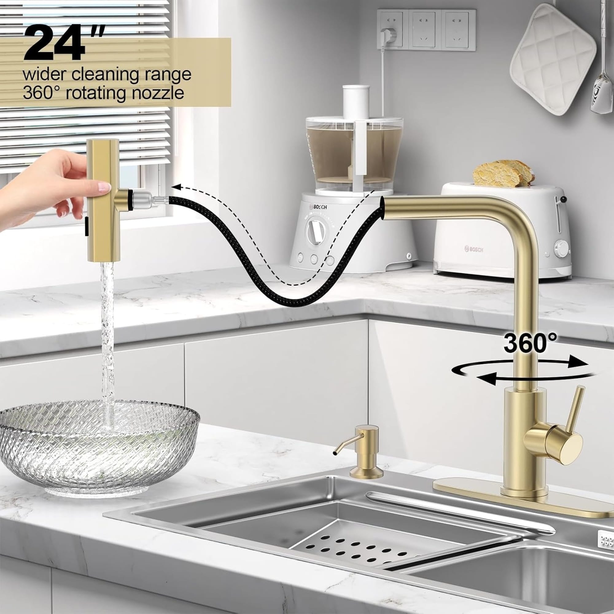 Numhew NHBEN47130 Kitchen-Faucets - View #5