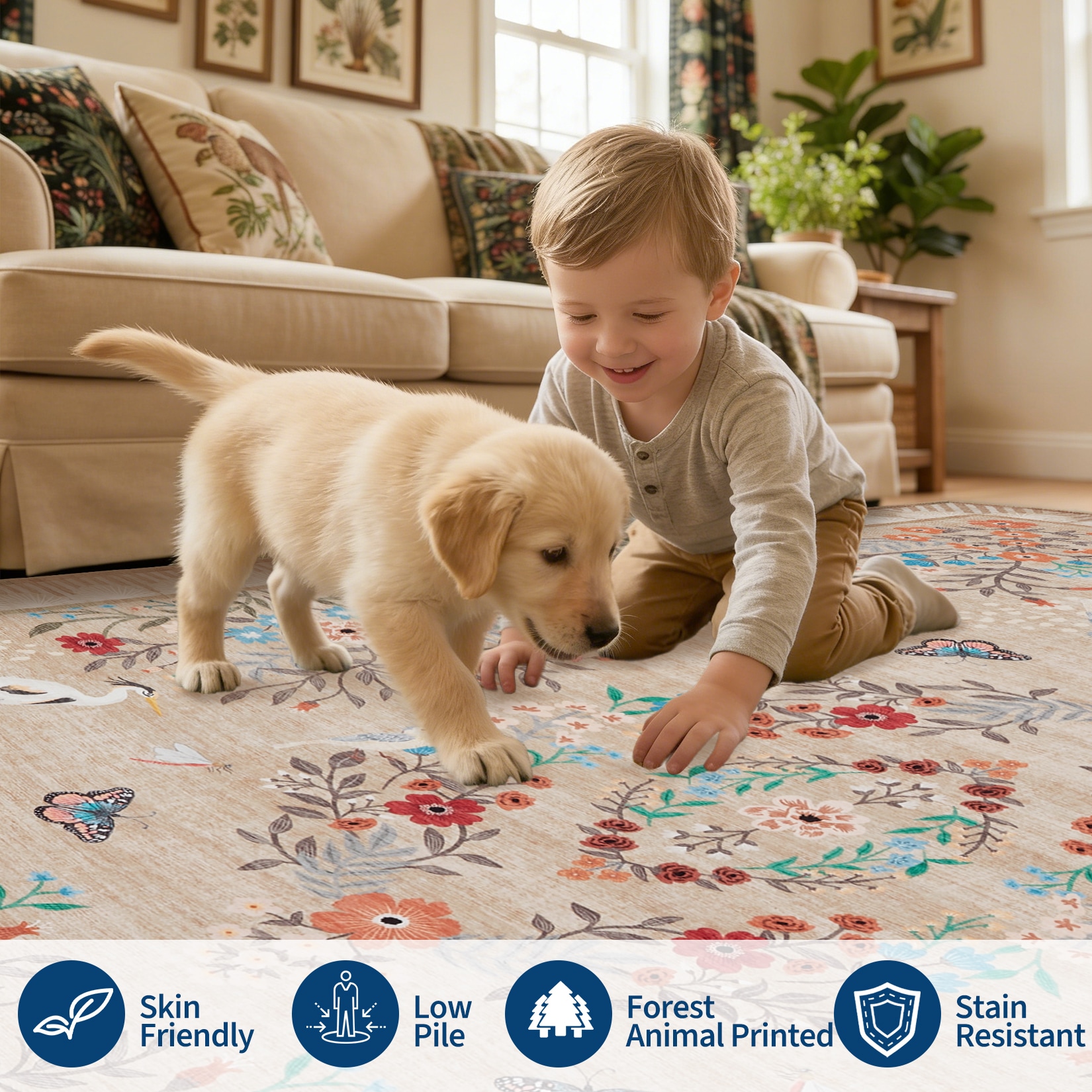 Garvee SUNNY-RUG-N52P rugs - View #7