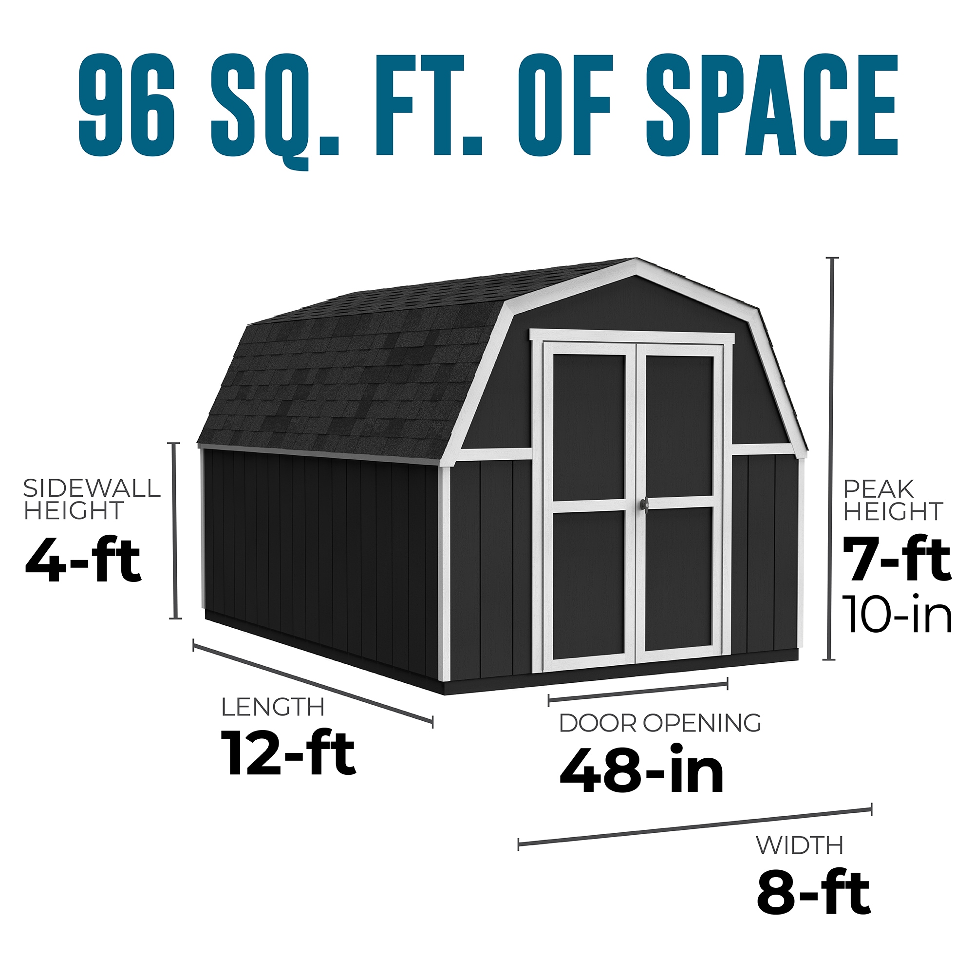 Heartland 19846-5 Wood-Storage-Buildings - View #4