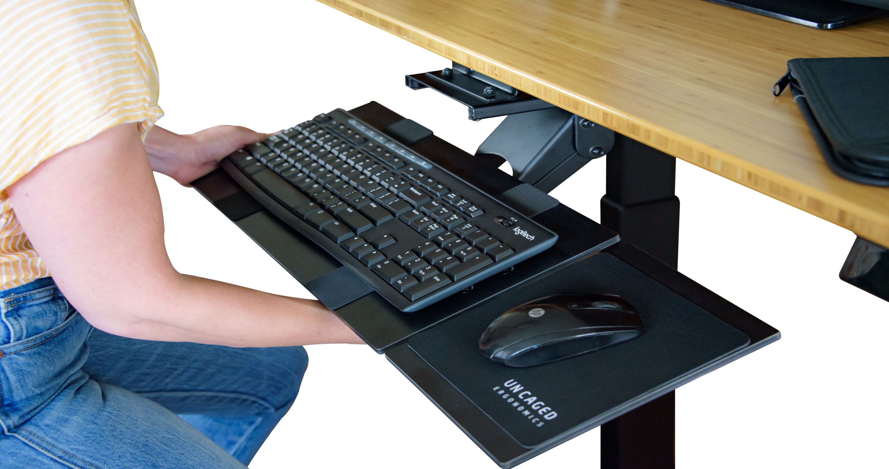ErgoDirect ED30 Extra Wide 30 Computer Laptop Keyboard Tray with