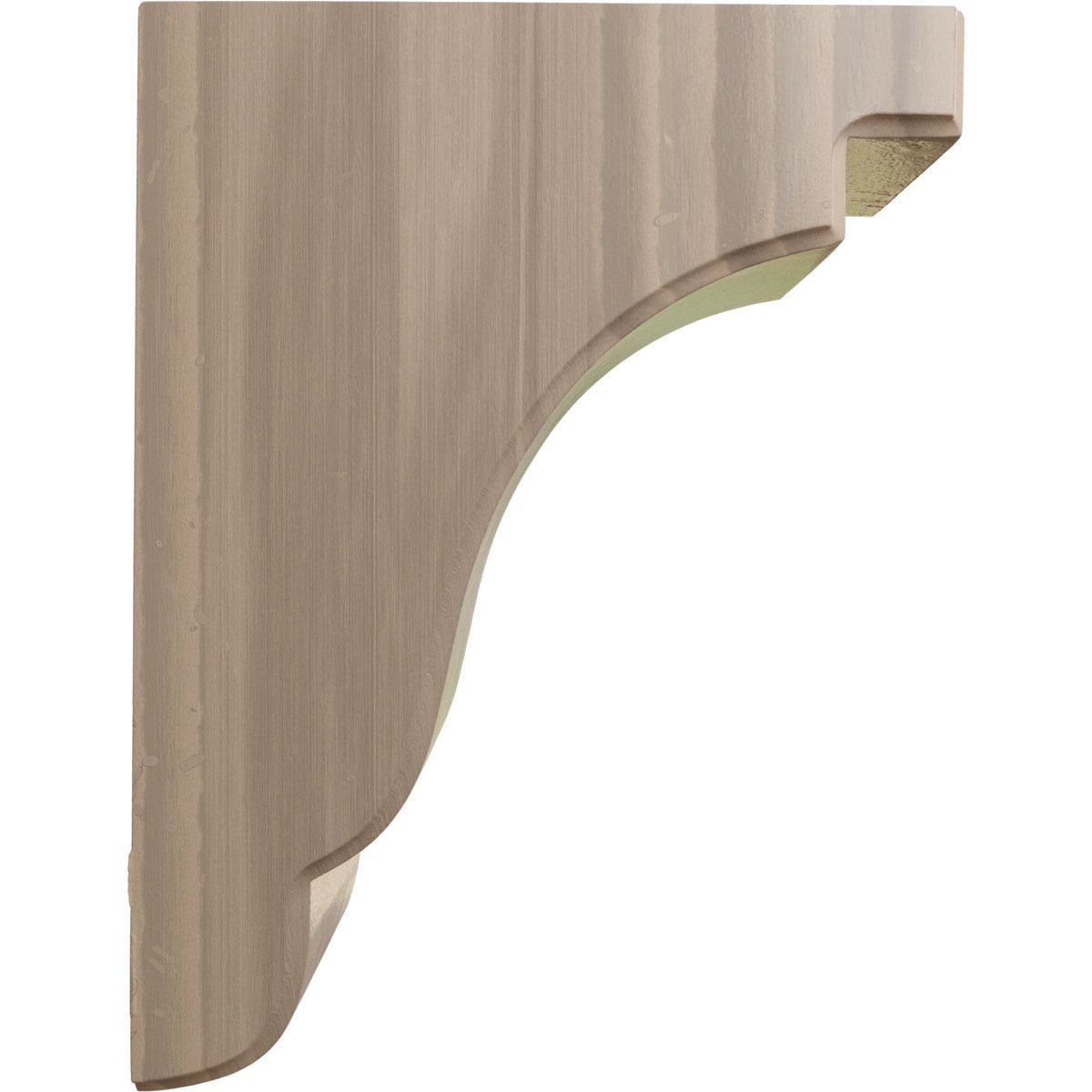 Ekena Millwork BKTW04X07X10BEWA Exterior-Brackets-Braces - View #3