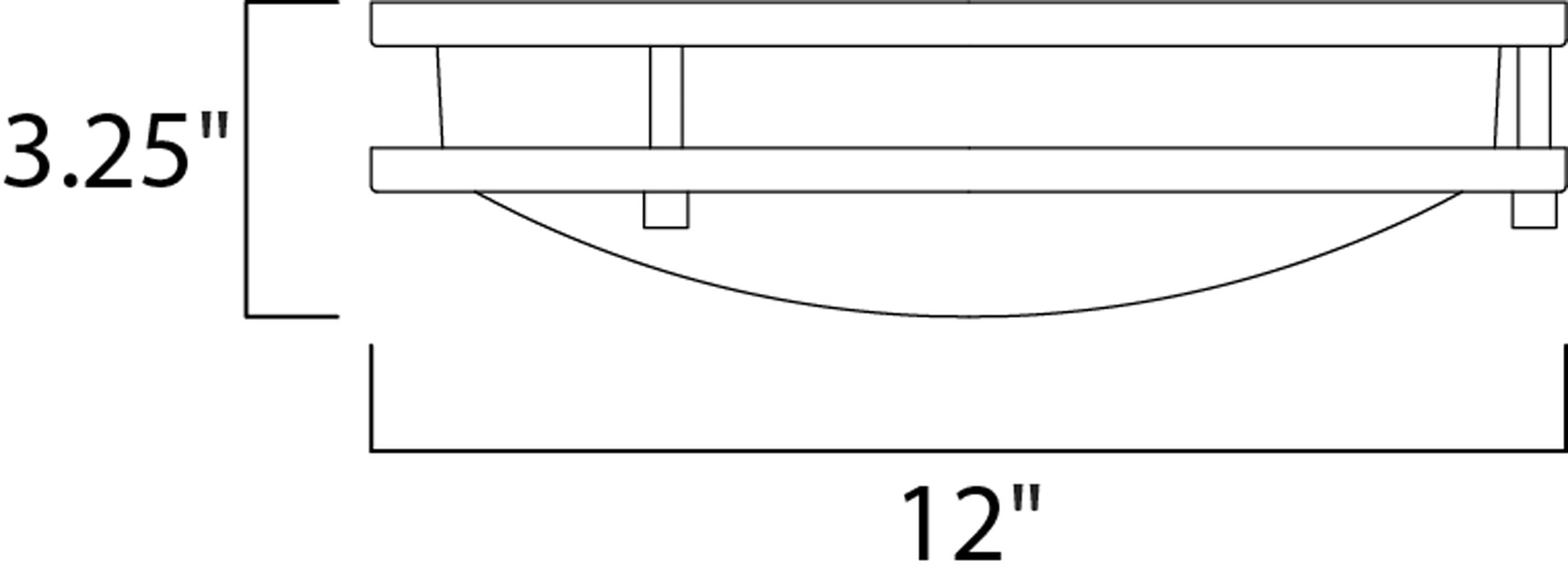 Sleek Satin Nickel LED Flush Mount with White Glass