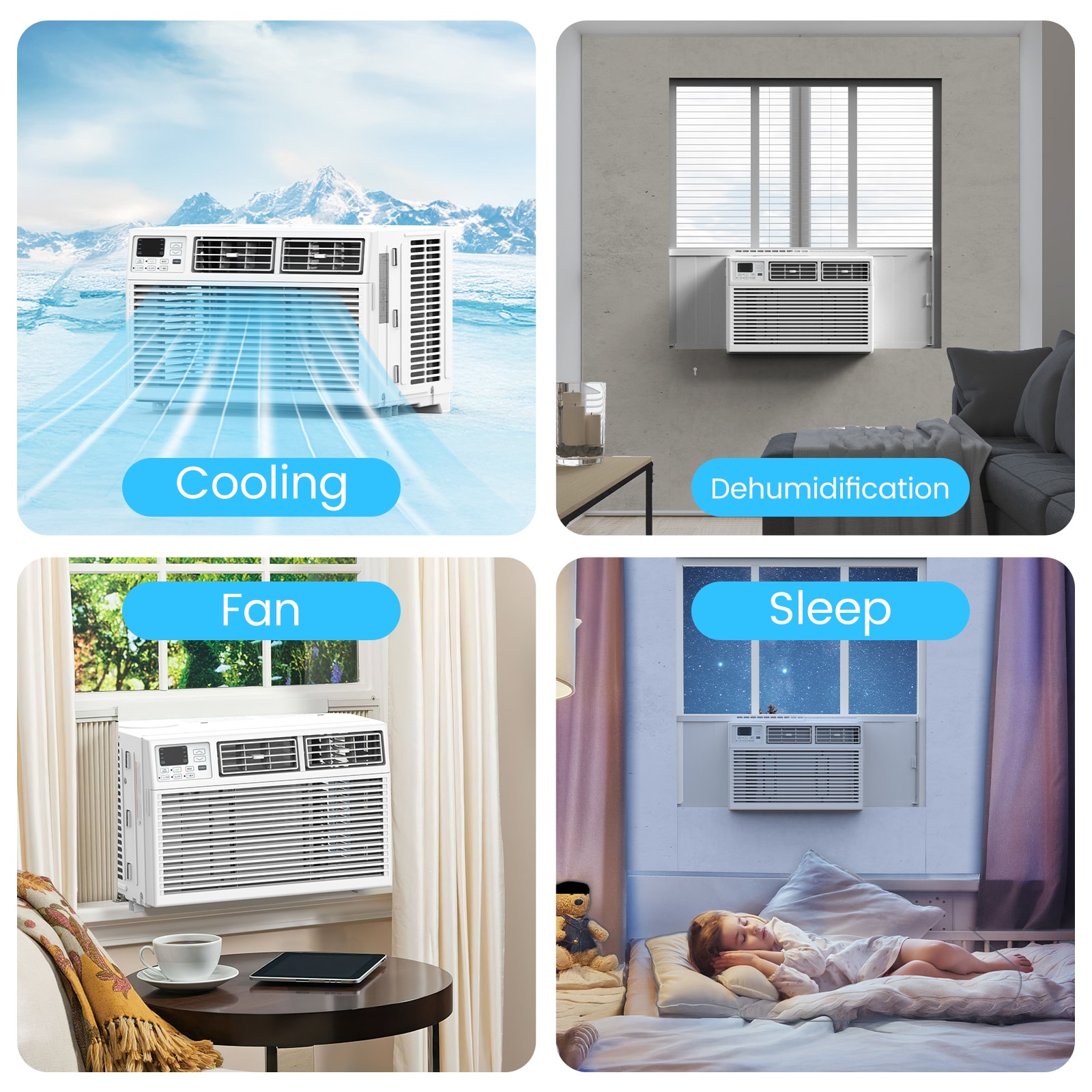 COWSAR LSA8514WAC14K Window-Air-Conditioners - View #2