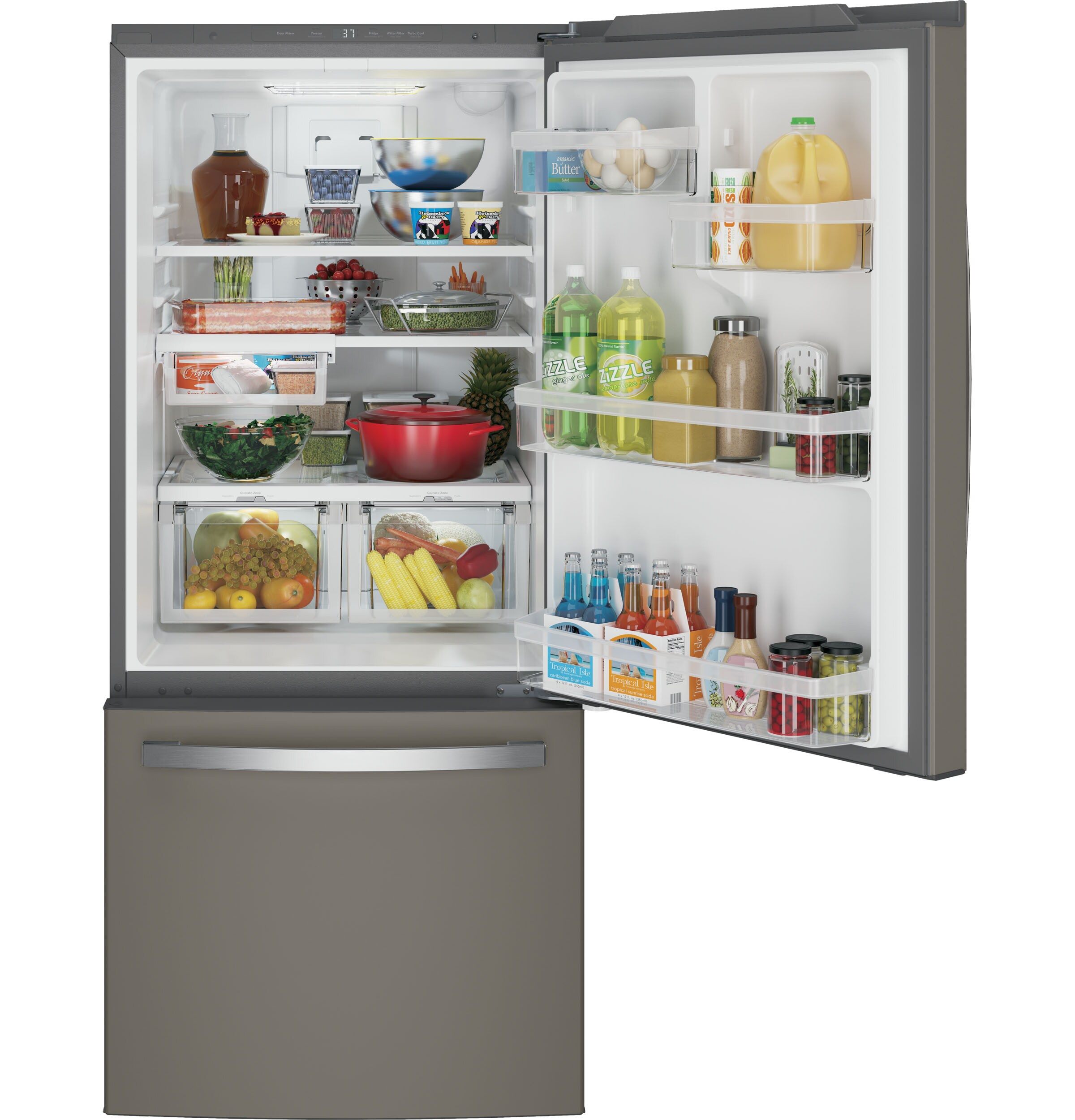 ge 20.9 bottom freezer refrigerator