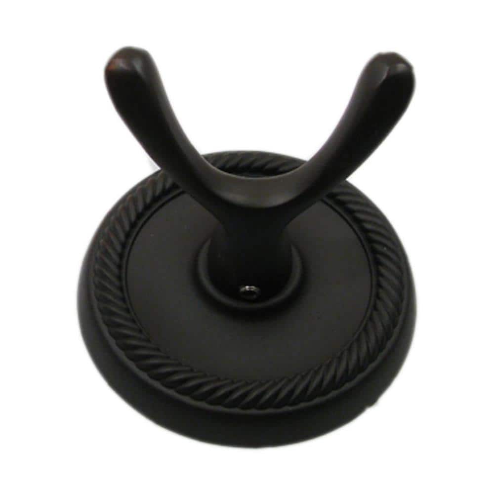 Rusticware 8103ORB Riverside Oil-rubbed bronze Double -Hook Wall mount Towel Hook