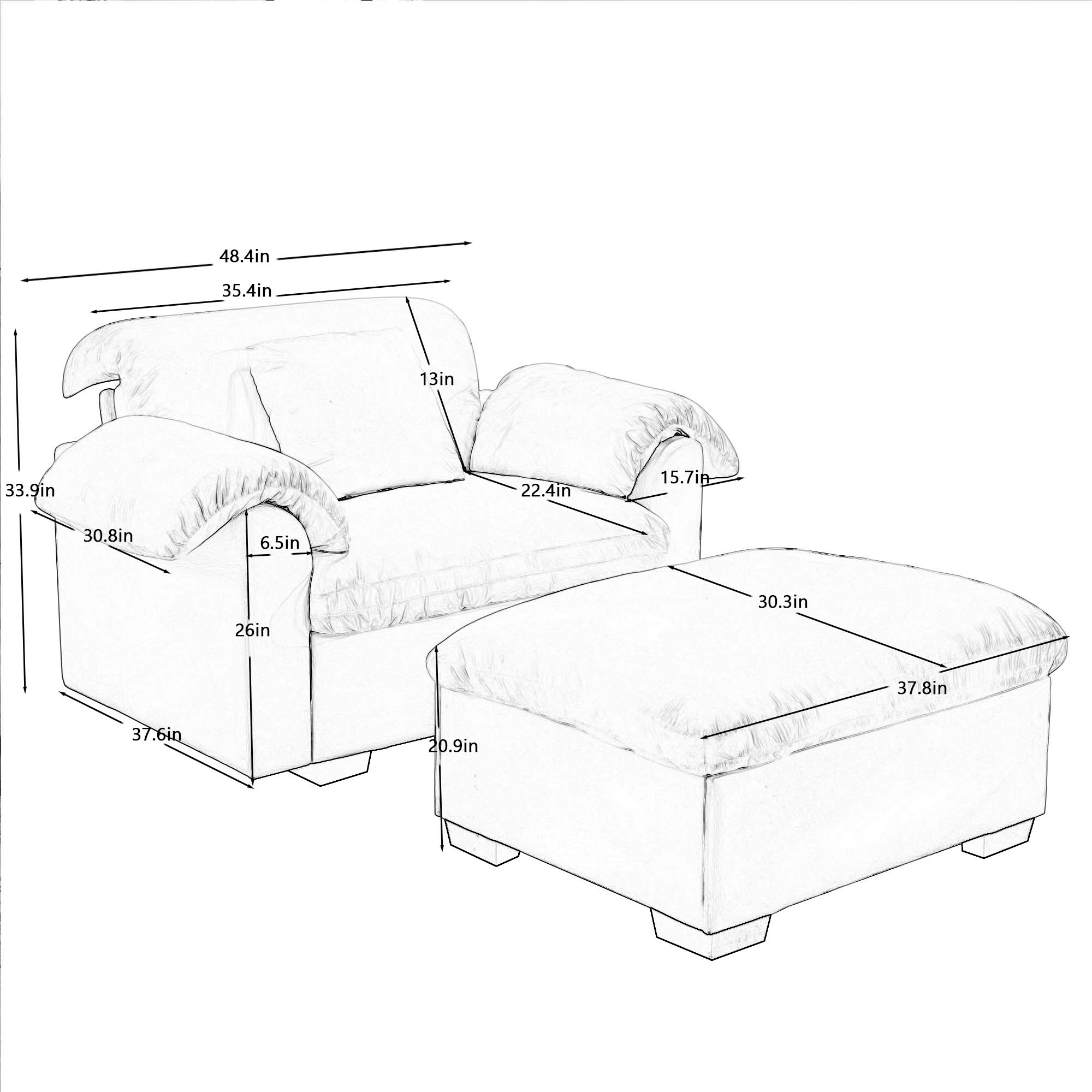 GDFStudio 333365 Sofas-Loveseats - View #14
