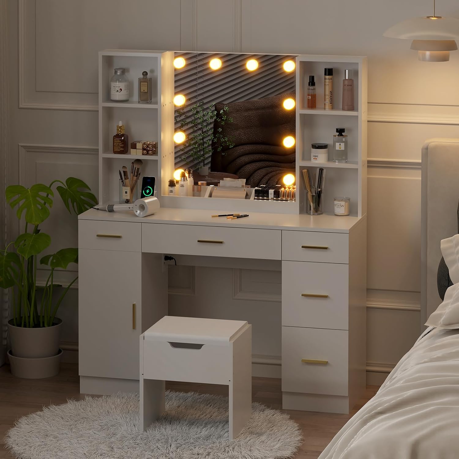 Qeetex LSNL011 Bedroom-Vanities - View #4