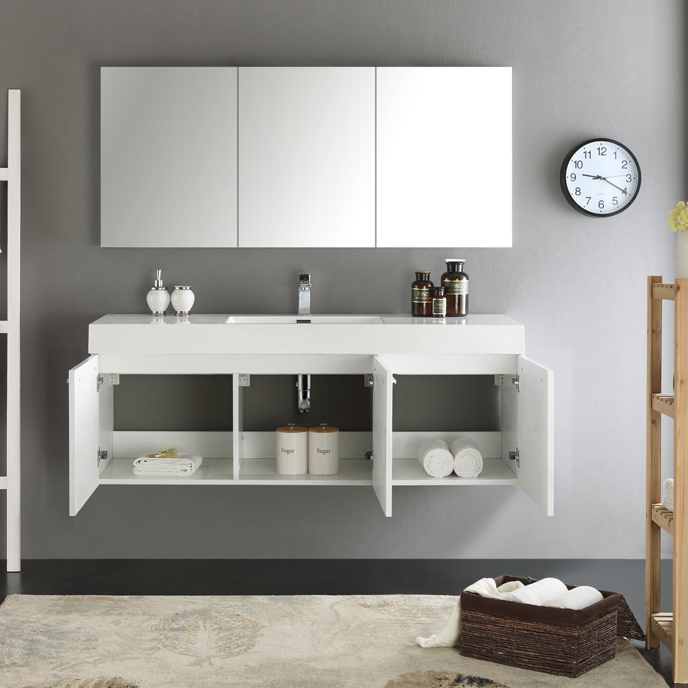 Fresca FVN8093WH Bath-Vanity-Combo - View #4