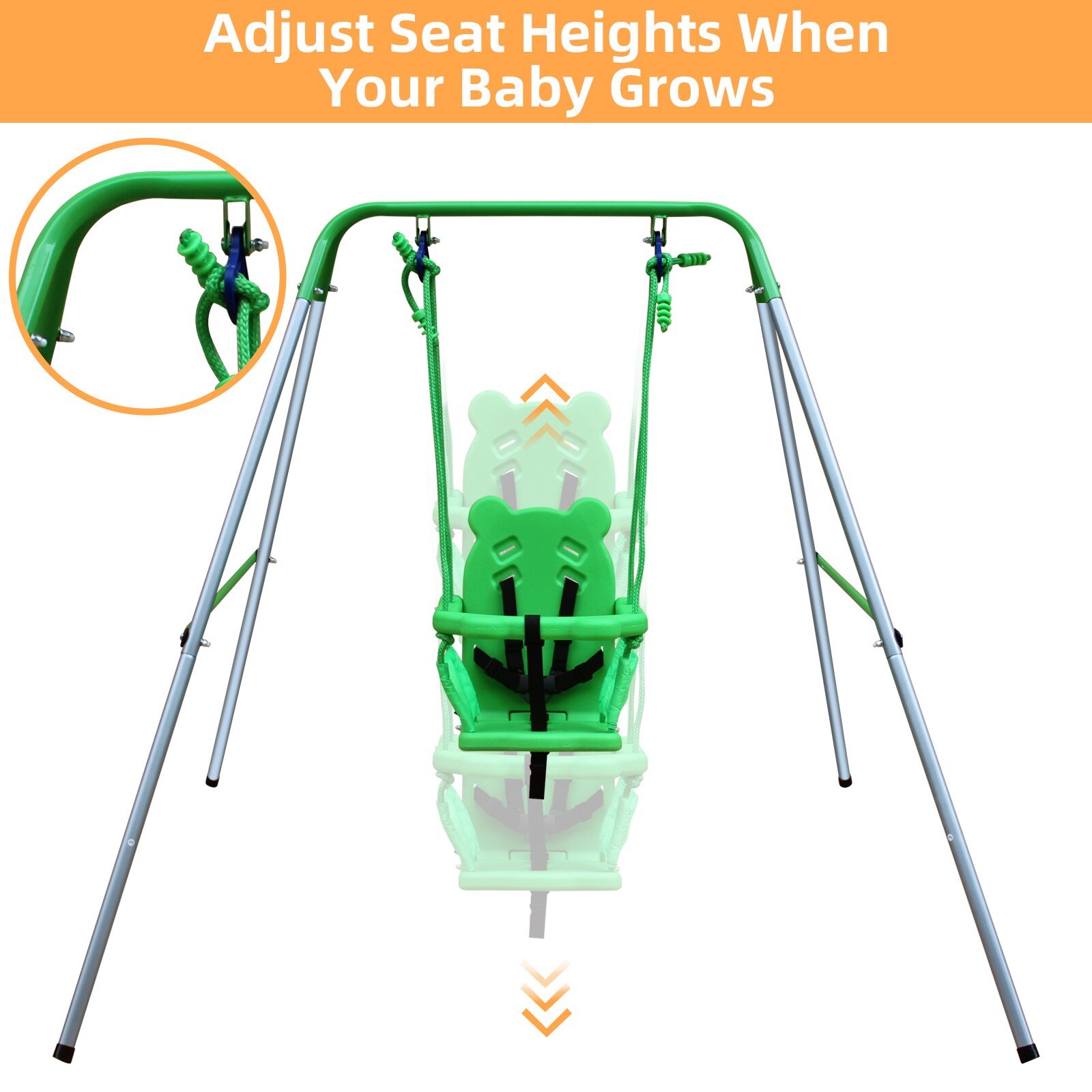 Maocao Hoom MZH65841 Playset-Swings - View #3