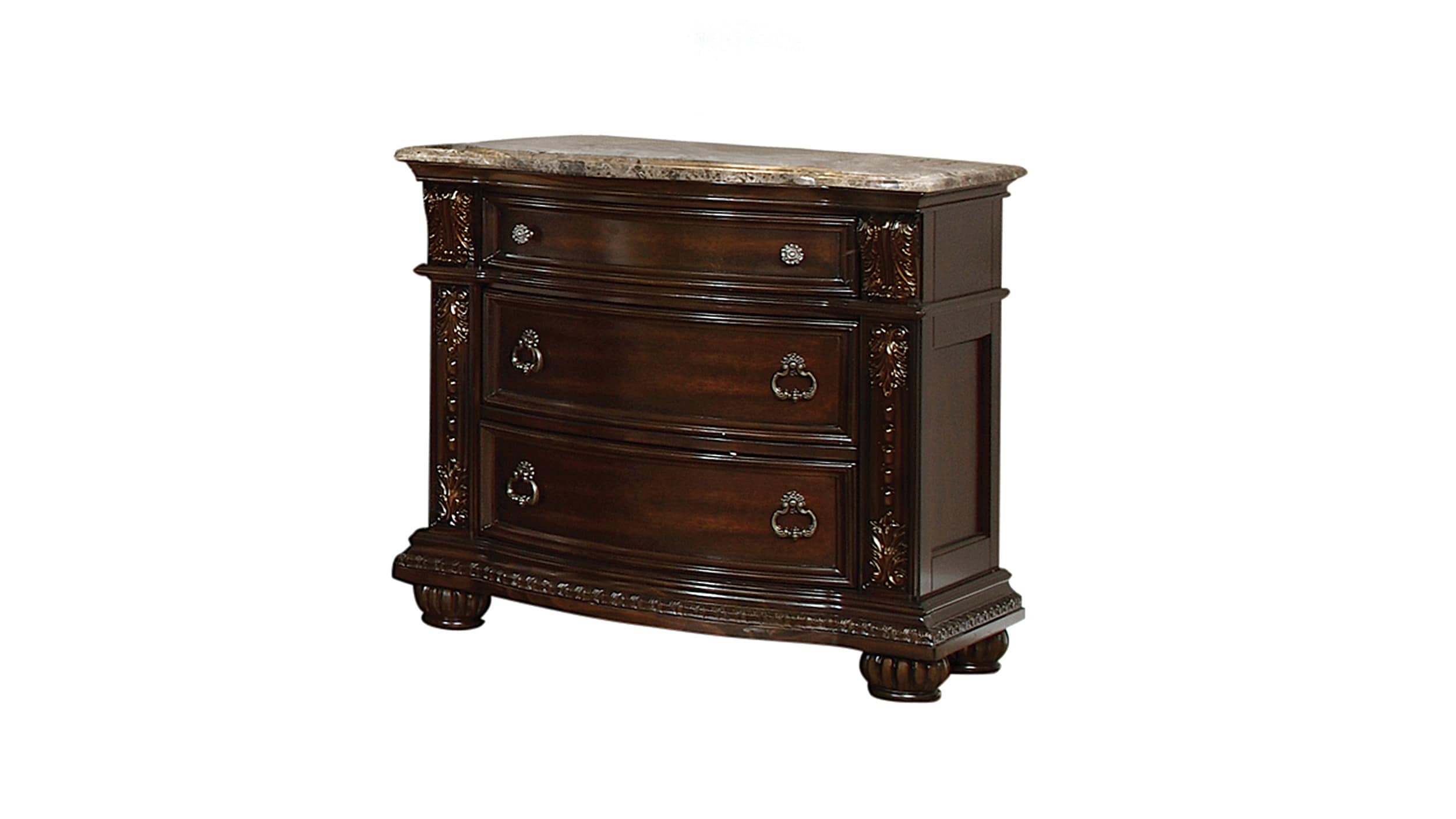Galaxy 808857868329 Dark Walnut Nightstand