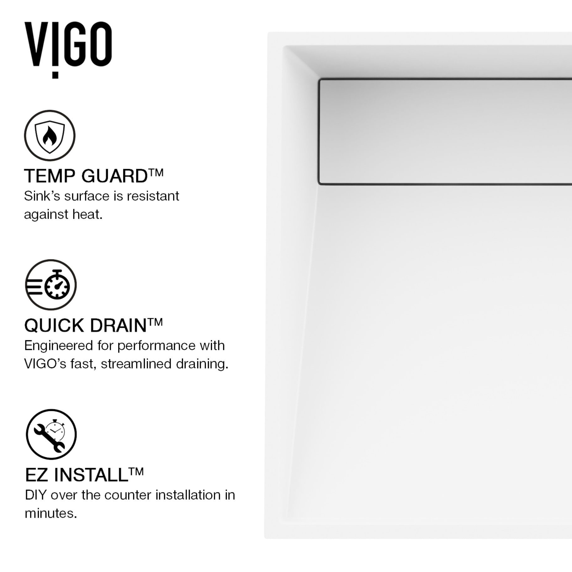 VIGO VGT2040 Bath-Sink - View #7