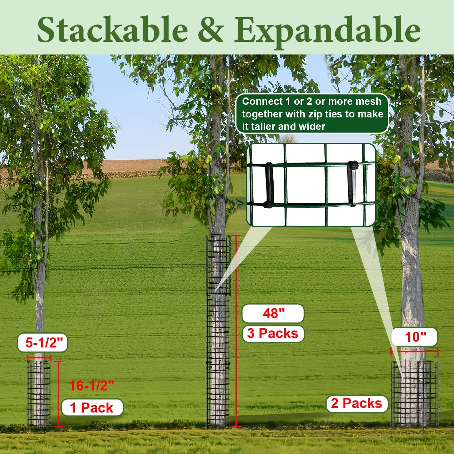 Adrinfly LAD0421S36 Tree-Stakes-Ties - View #3
