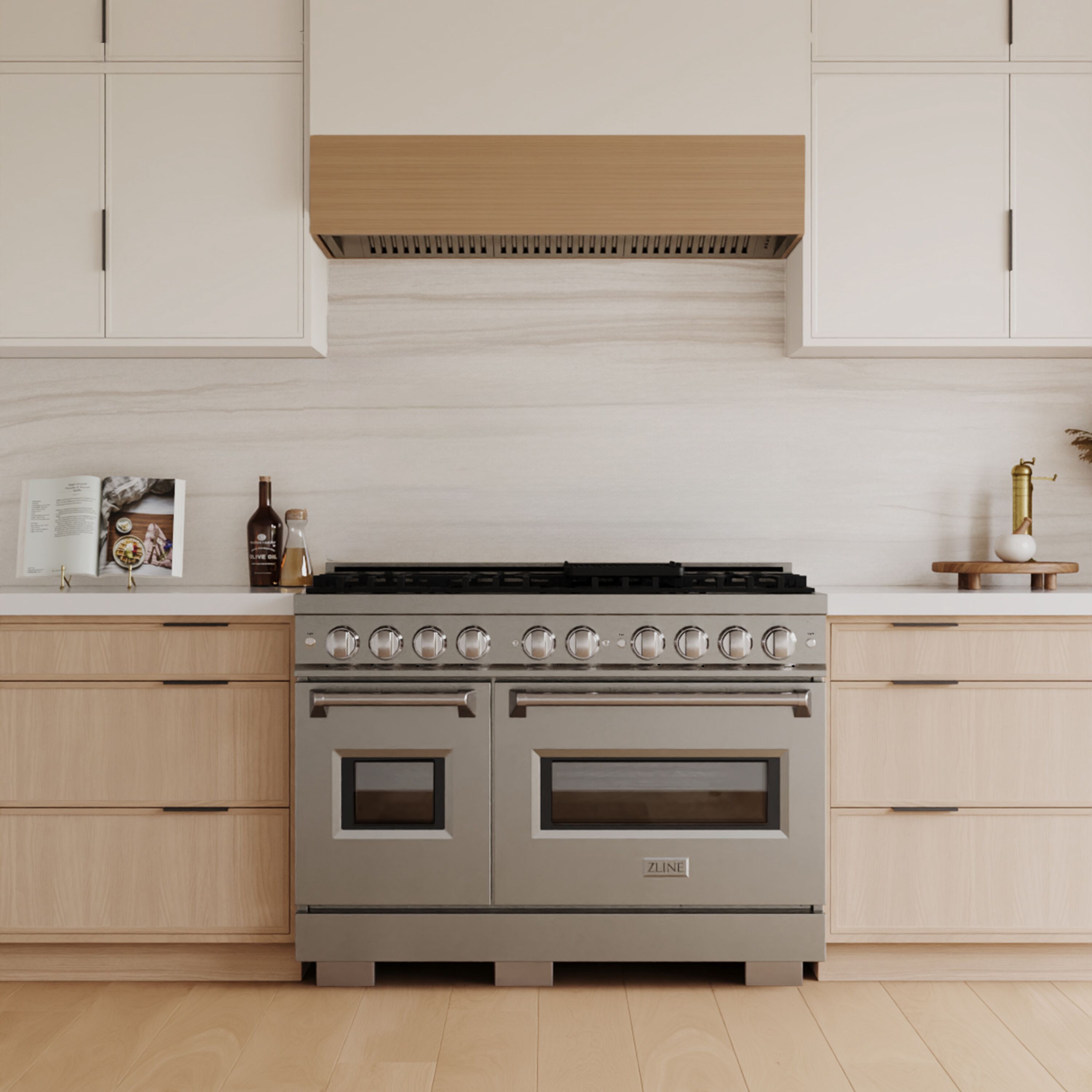 ZLINE KITCHEN & BATH CGR48 Double-Oven-Gas-Ranges - View #8