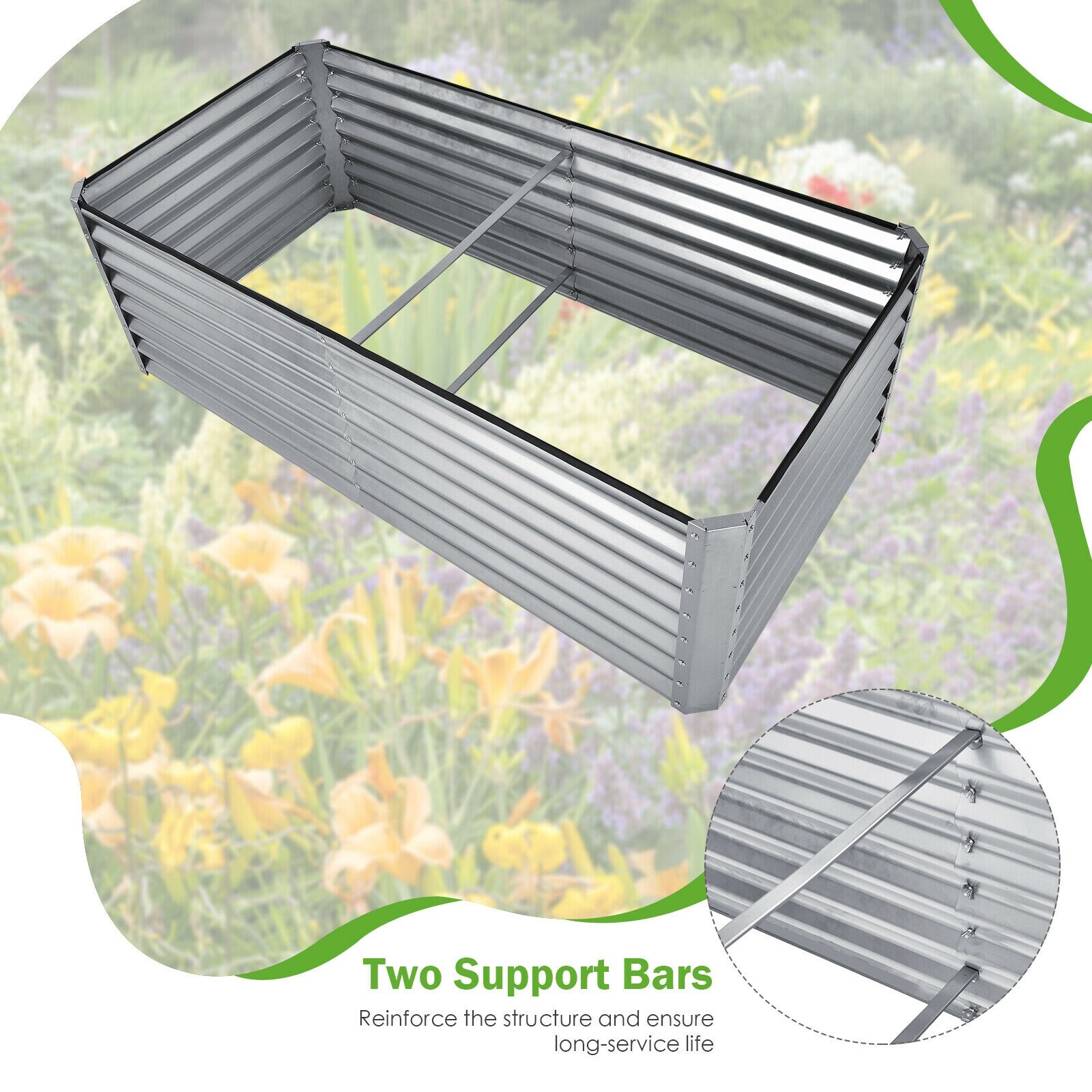 Forclover CTWE-GT3769 Raised-Garden-Beds - View #6