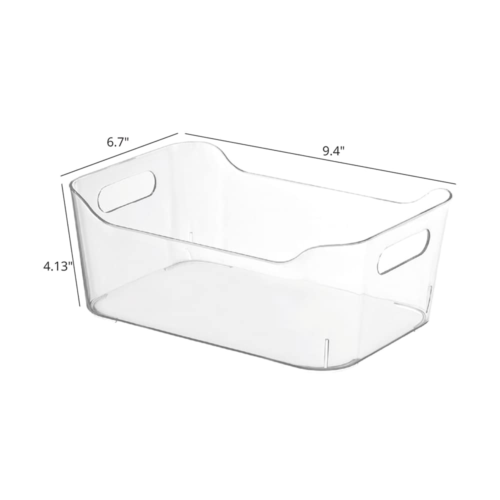 Shop Style Selections Plastic Clear Bin Collection at