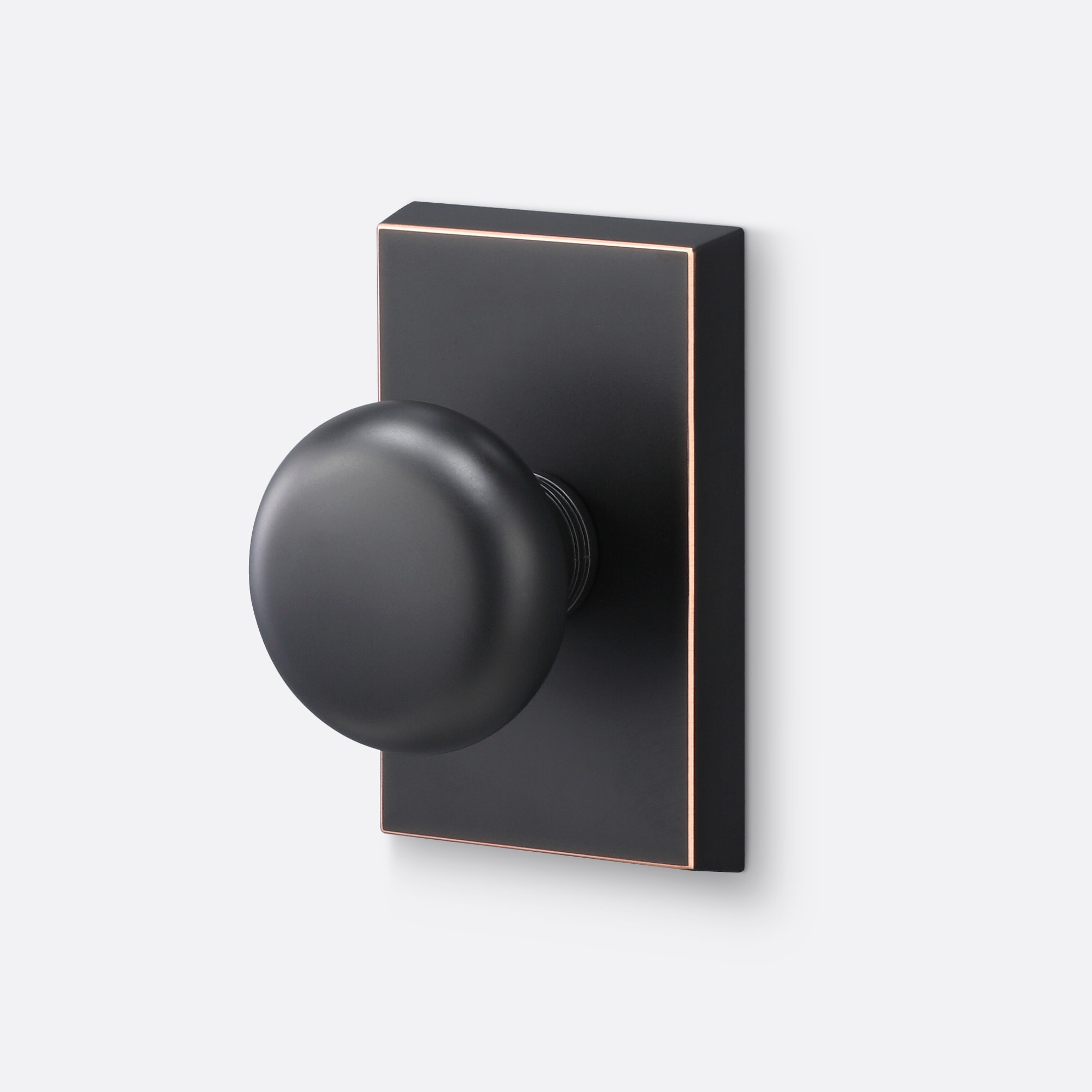 Sure-Loc Hardware OK100 11P Ridgecrest Mountain Oakley Vintage Bronze Interior Hall/Closet Dummy Door Knob