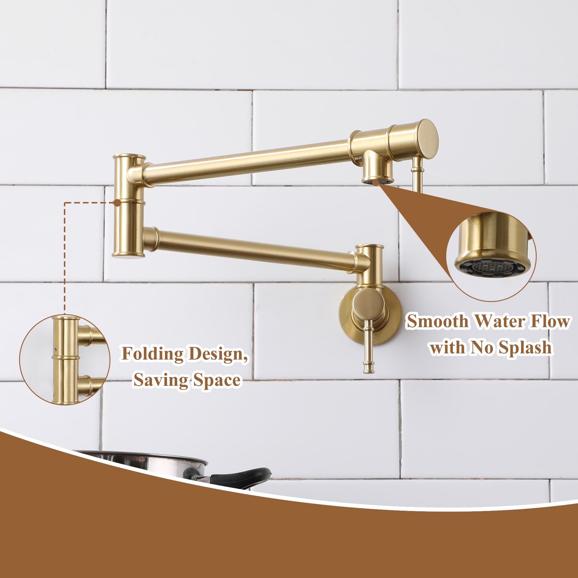CASAINC CA-D4183-BN Kitchen-Faucets - View #5