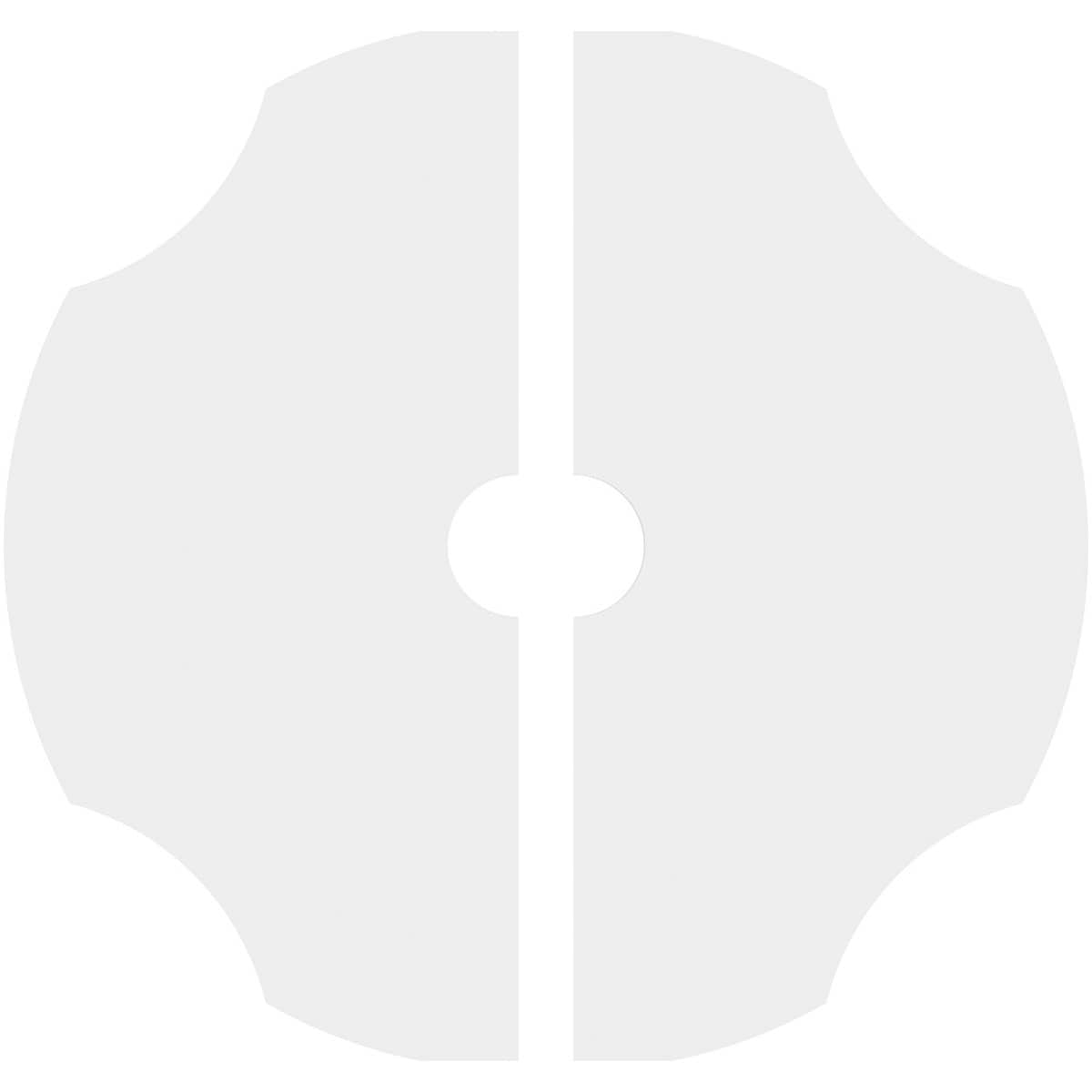 Ekena Millwork CMP22PL2-03000 Ceiling-Medallions - View #4