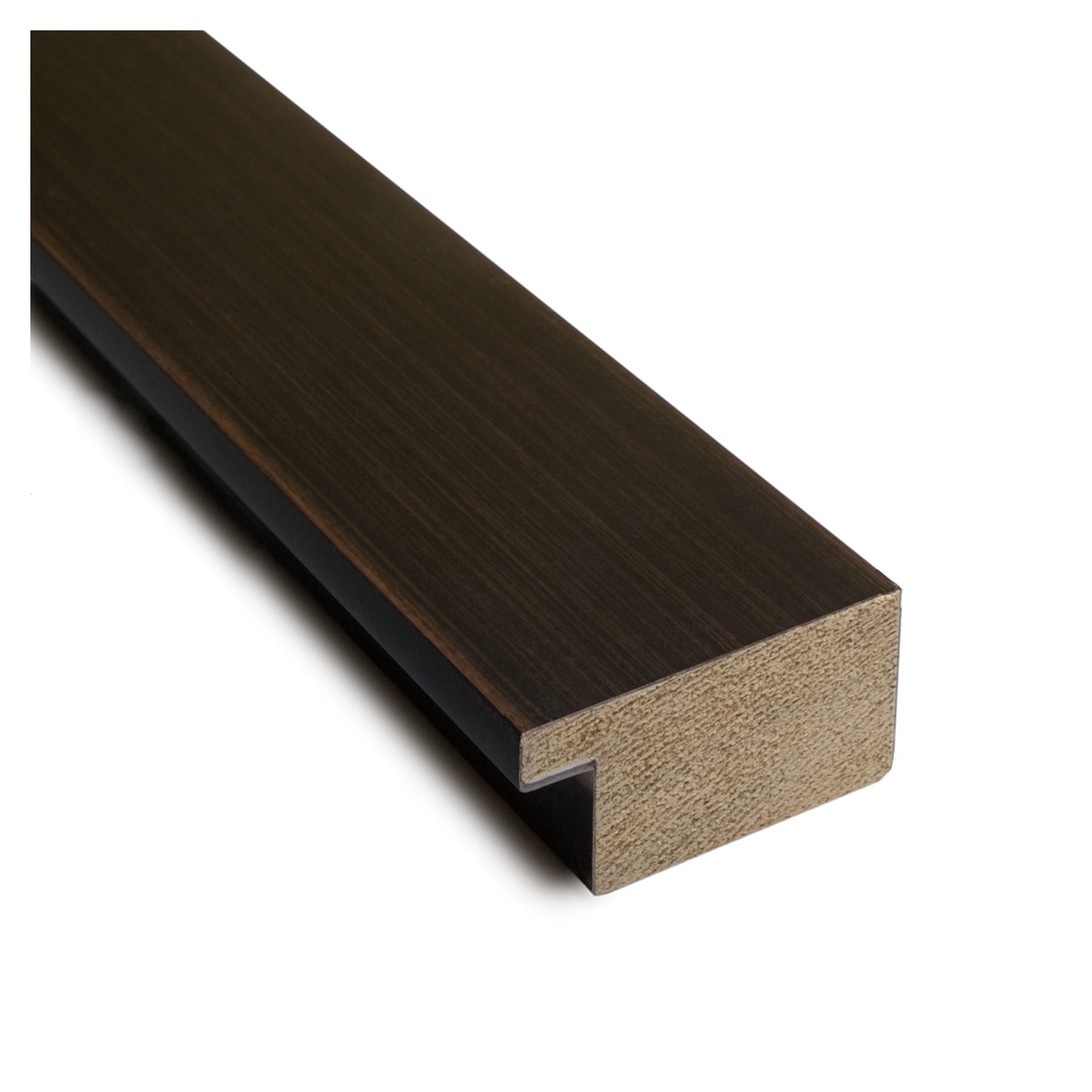 Espresso Brown Full Length Wood Bathroom Vanity Mirror