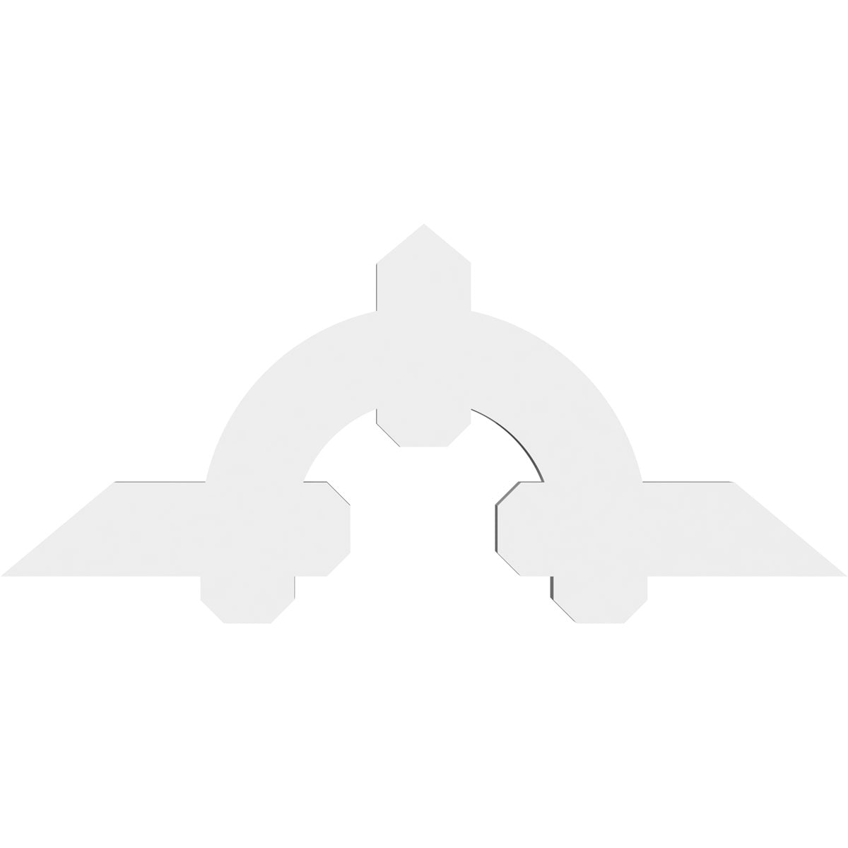 Ekena Millwork GBP036X15X0204ERI00 Exterior-Brackets-Braces - View #2