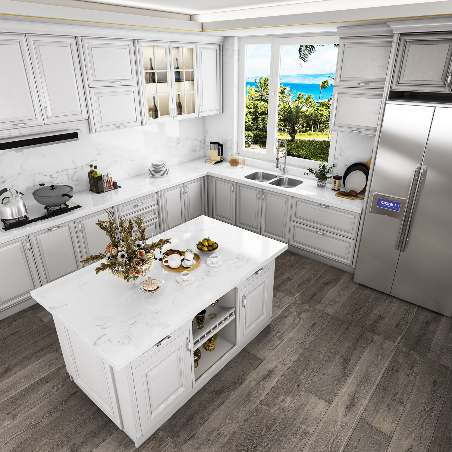 Sinber MU3218D-ADAR Kitchen-Sinks - View #6