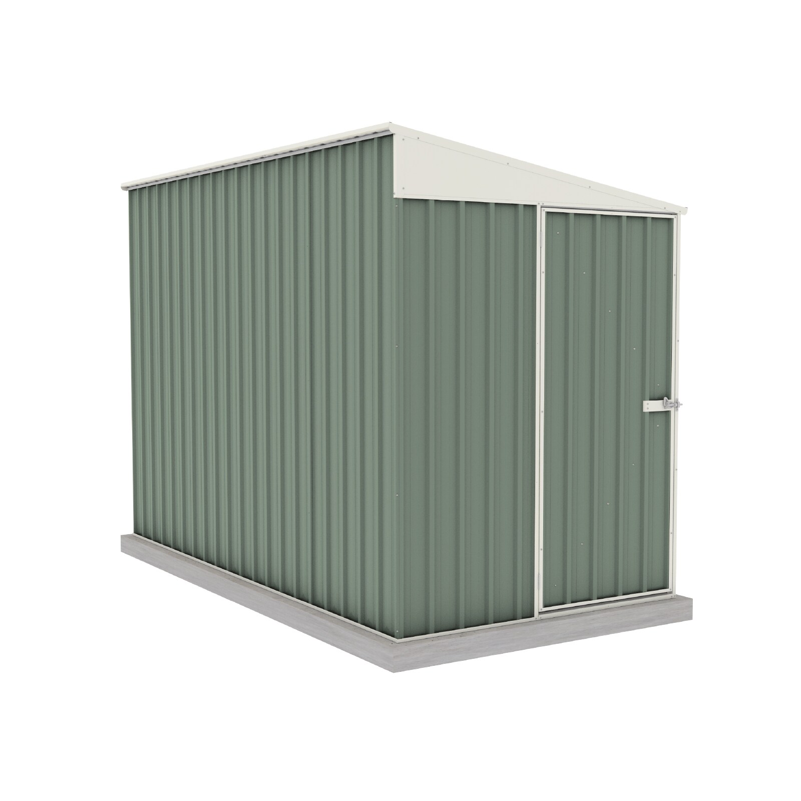 ABSCO AB1144 5-ft x 10-ft Durango Galvanized steel Storage Shed
