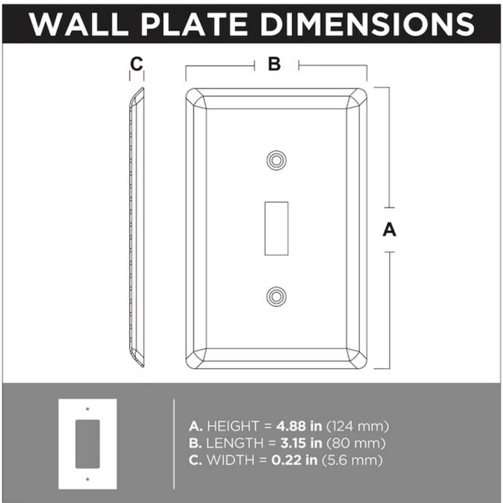 allen + roth DWS00019 Electrical-Wall-Plates - View #5