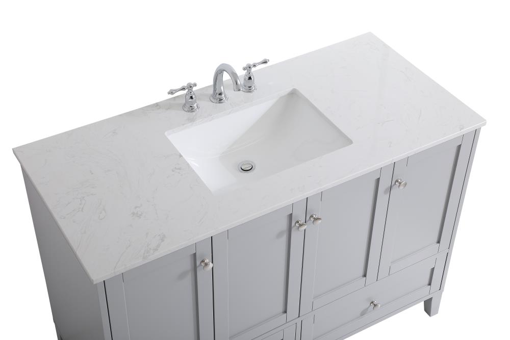 Elegant Decor FI54048GR Bath-Vanity-Combo - View #6