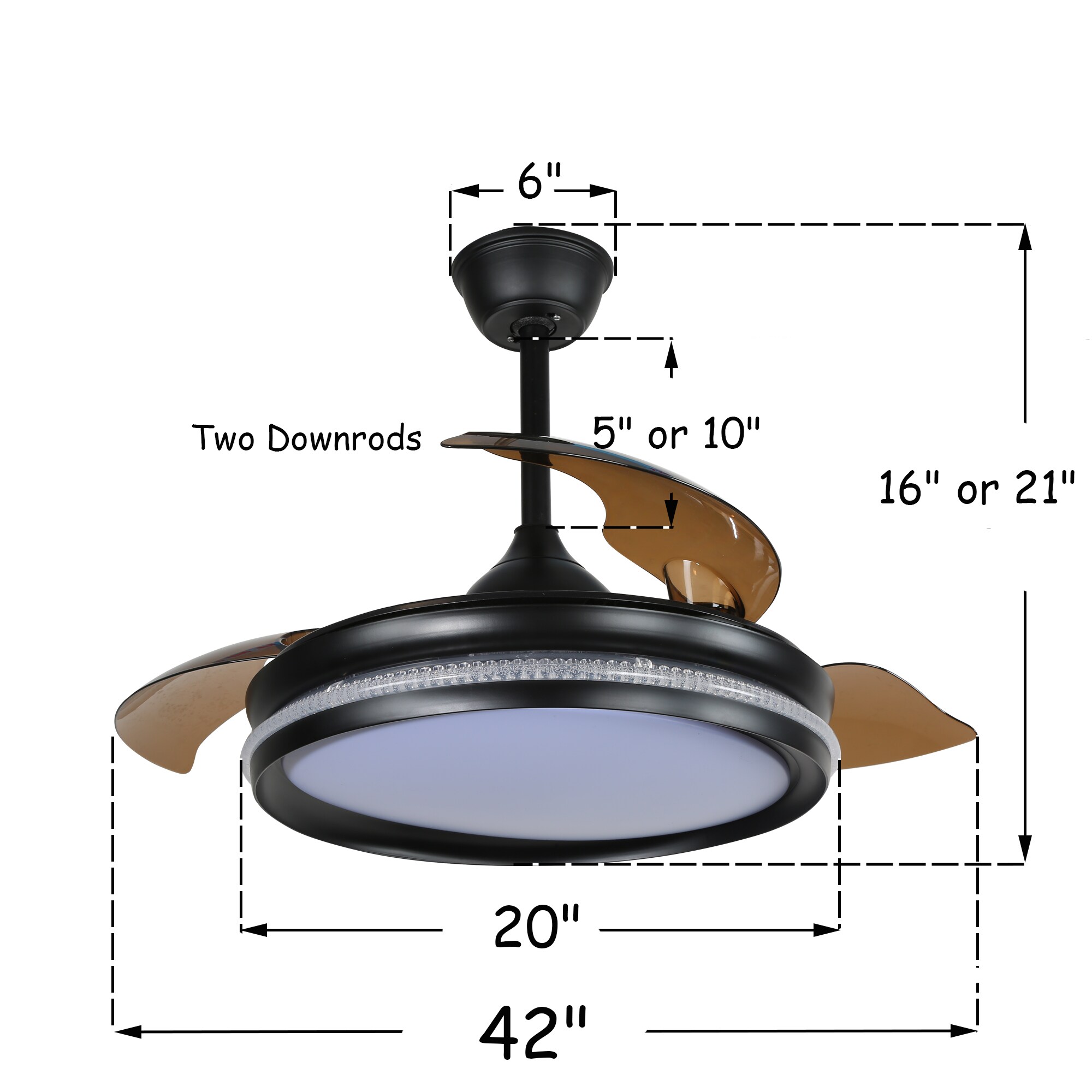 Bella Depot BD4251-B Ceiling-Fans - View #8