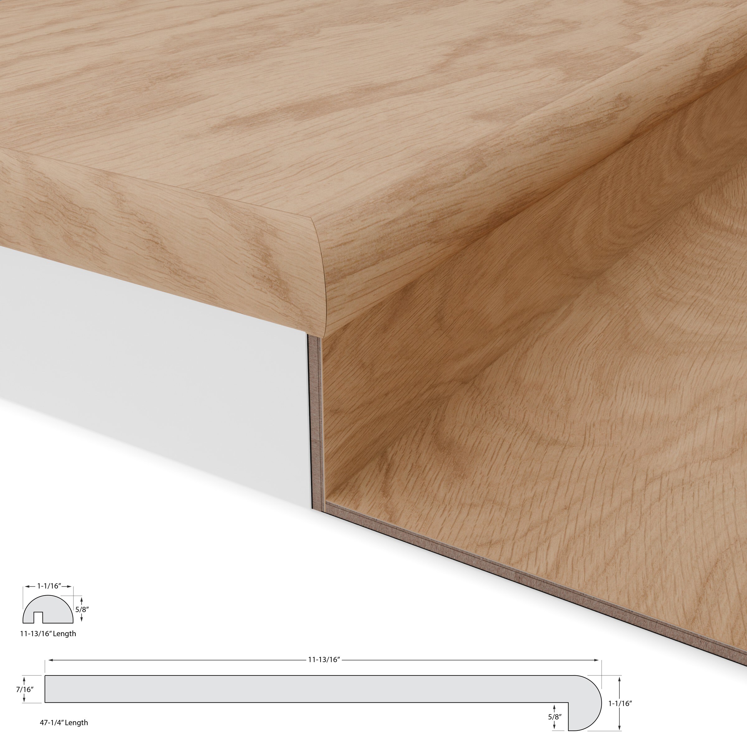 CALI 7704000421 Floor-Moulding - View #2