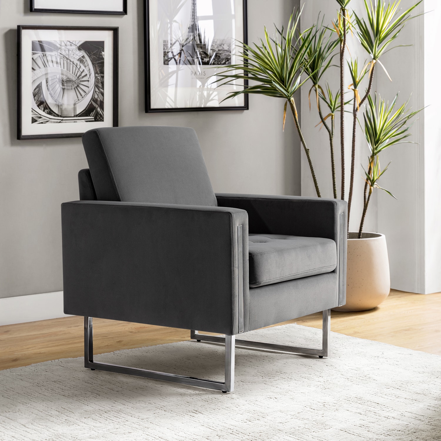 14 Karat Home CHHQ0419-GREY chairs - View #2
