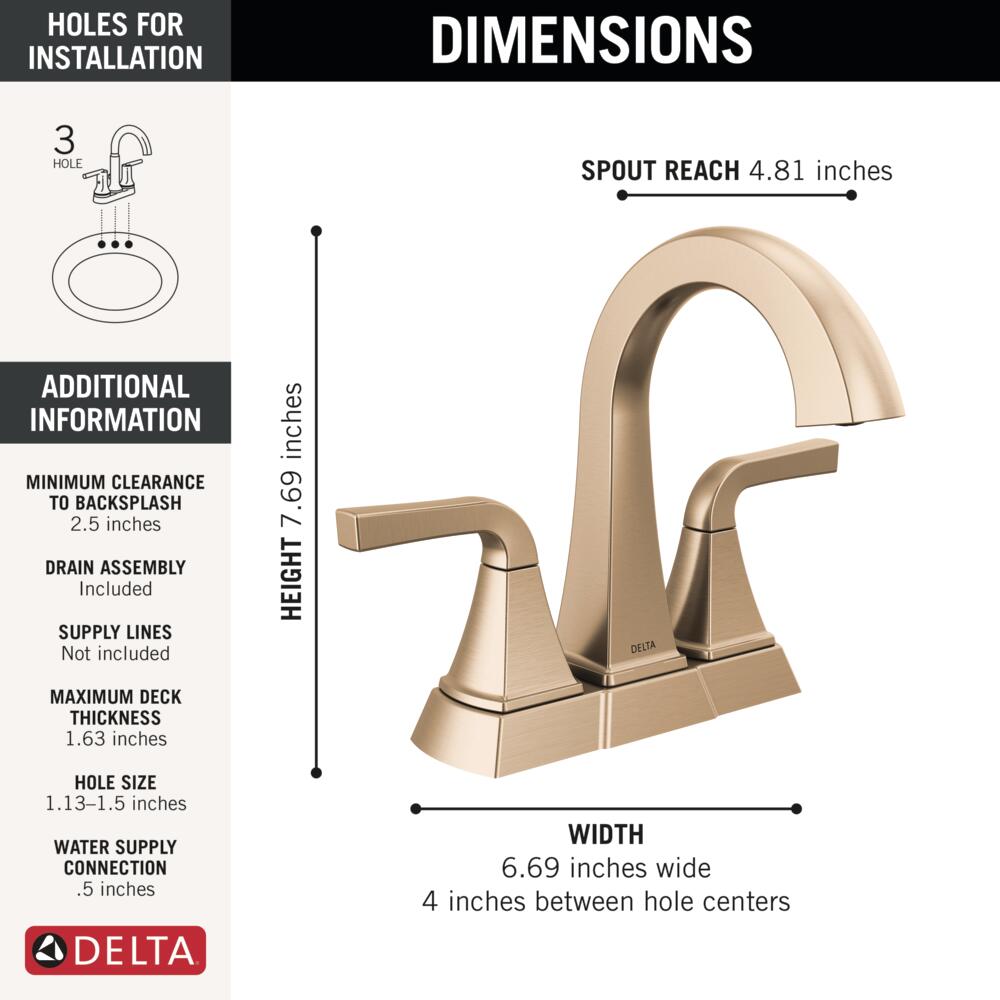 Delta 25854LF-CZ Lavatory-Faucets - View #5