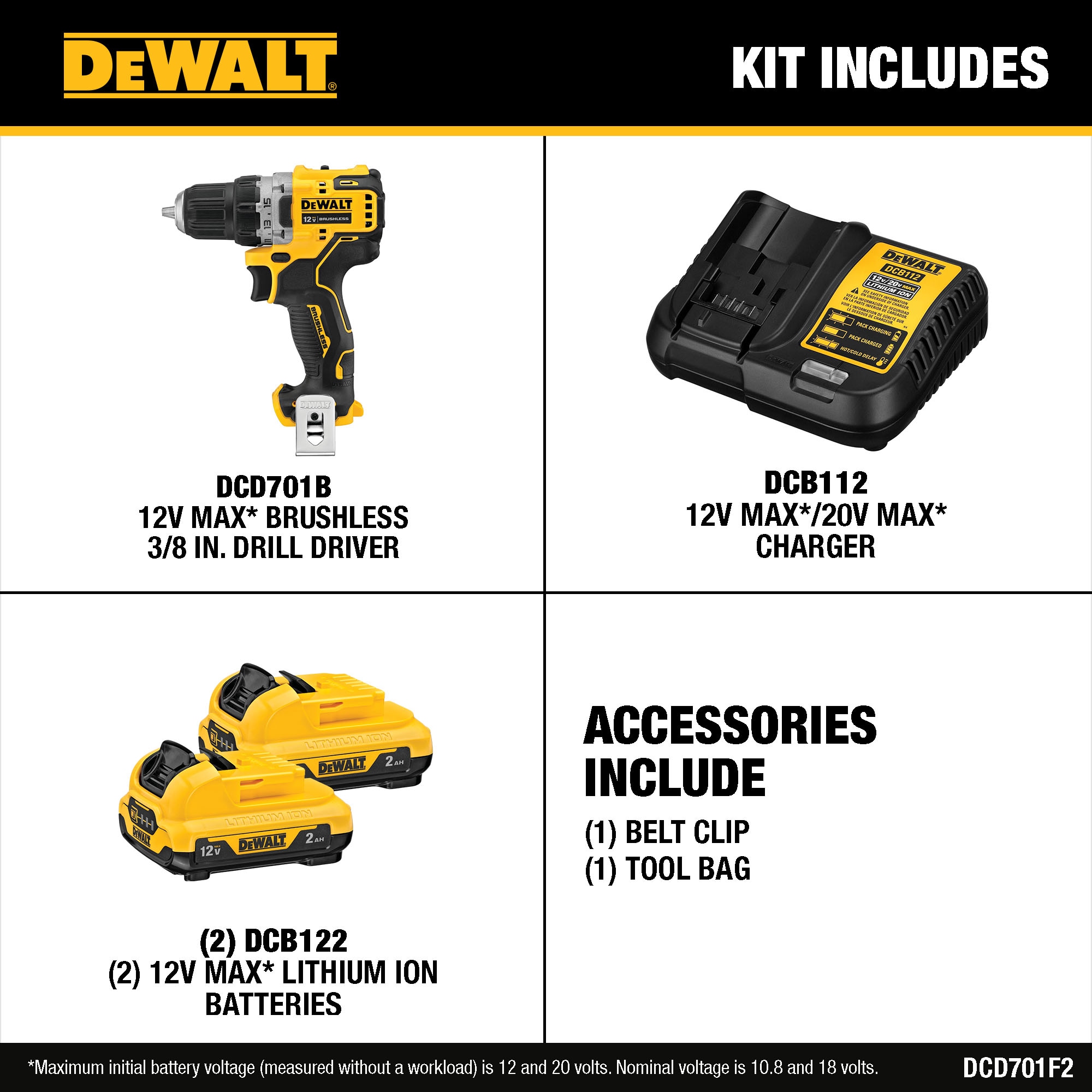 DEWALT DCD701F2 c100010 - View #3