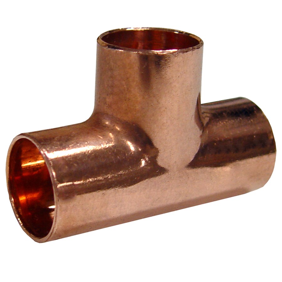 Streamline 83514 1-in x 1-in x 3/4-in Copper Reducing Tee